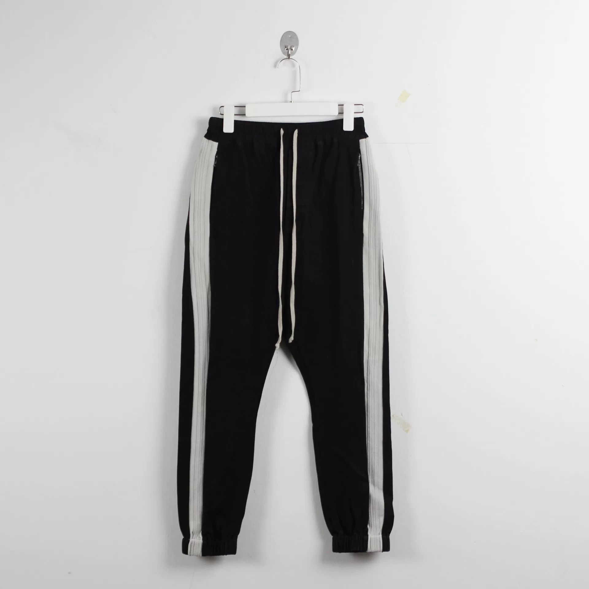 Rick Owens Rick Owens Main Line White Stripe Pants Size 38" / US 16 / IT 52 - 1 Thumbnail