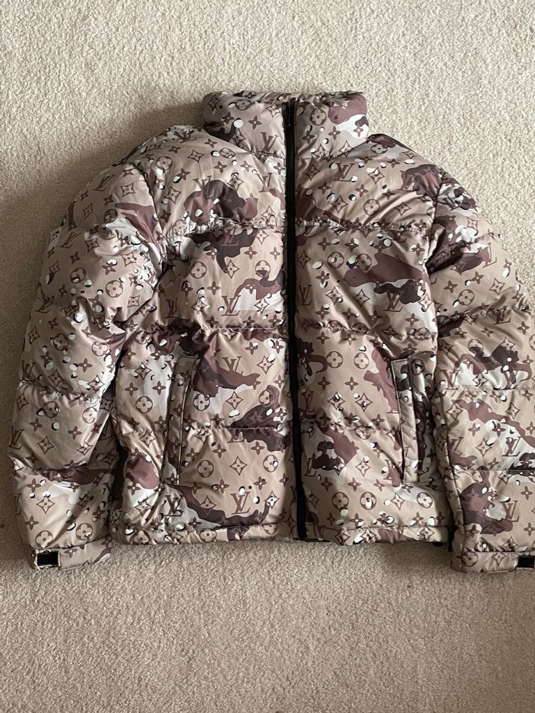 Bravest studios shops 2021 Camo Puffer Jacket Eggshell