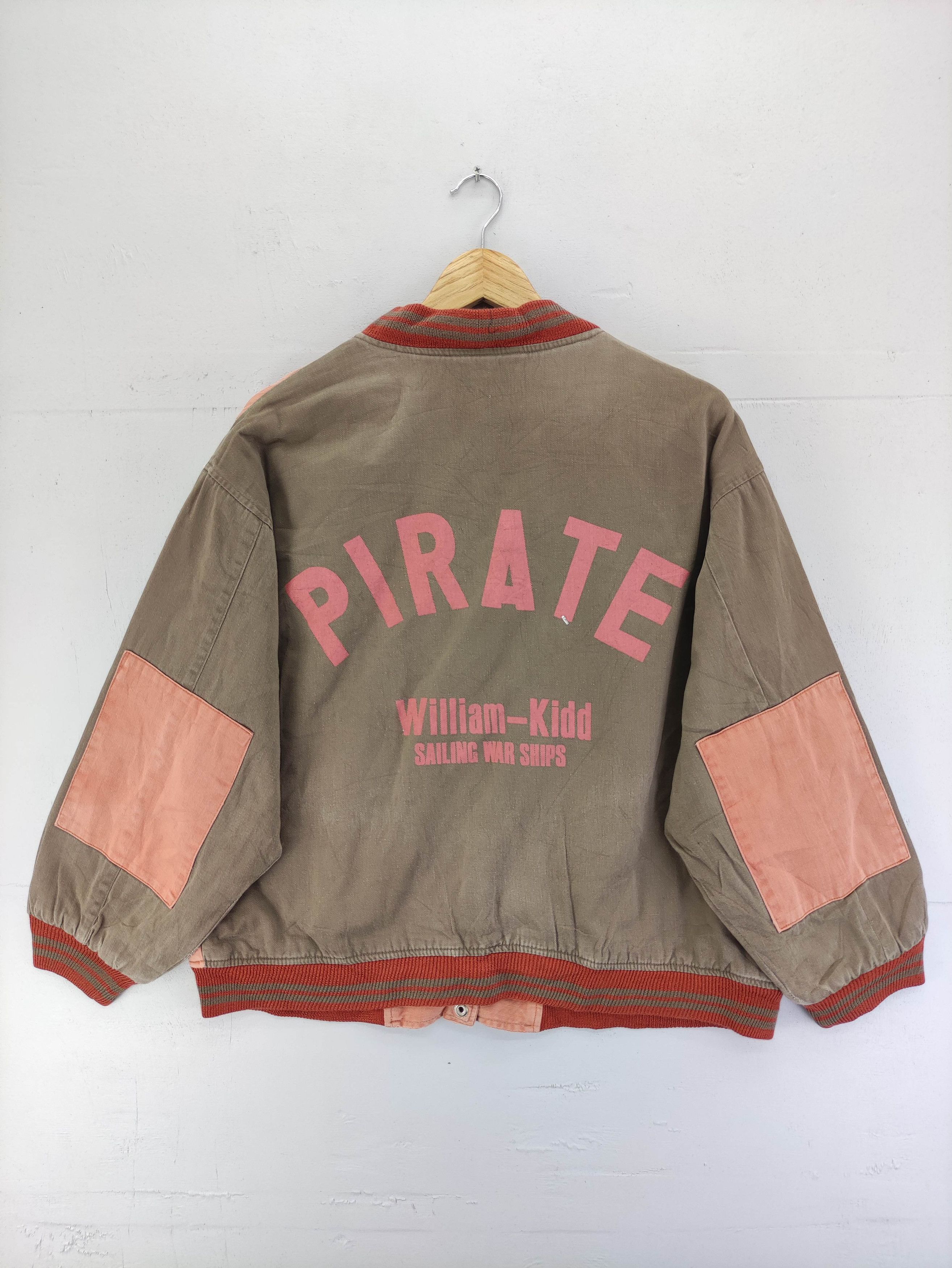 Vintage Vintage Chilra Faded Varsity Jacket Snap Button Size US XL / EU 56 / 4 - 2 Thumbnail
