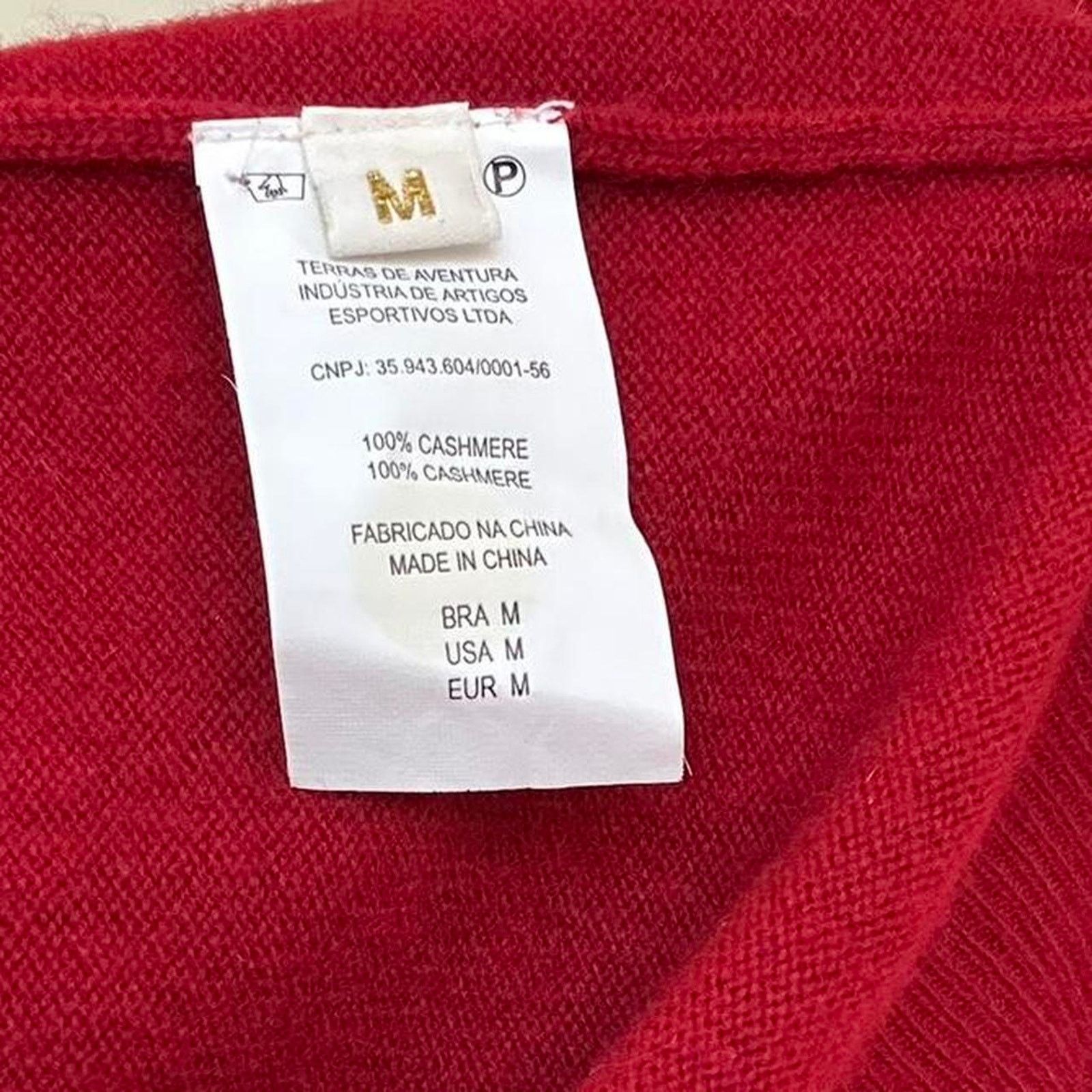 Osklen Red Cashmere Osklen Sweater Size S / US 4 / IT 40 - 3 Thumbnail