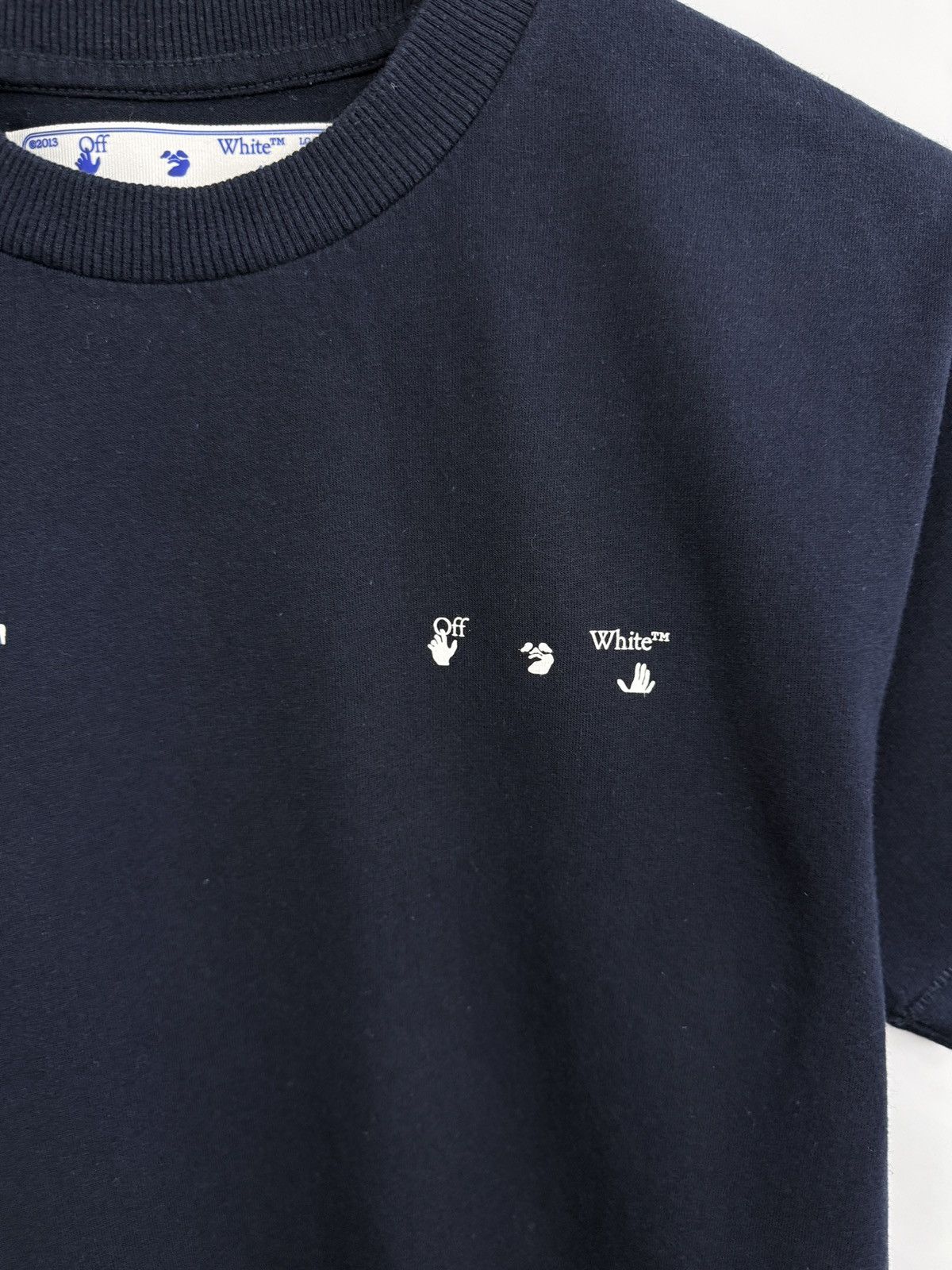 Off-White 🇺🇸 Off White Stuff T-Shirt Virgil Abloh Y2K Rare Retro Hype Size US S / EU 44-46 / 1 - 4 Thumbnail