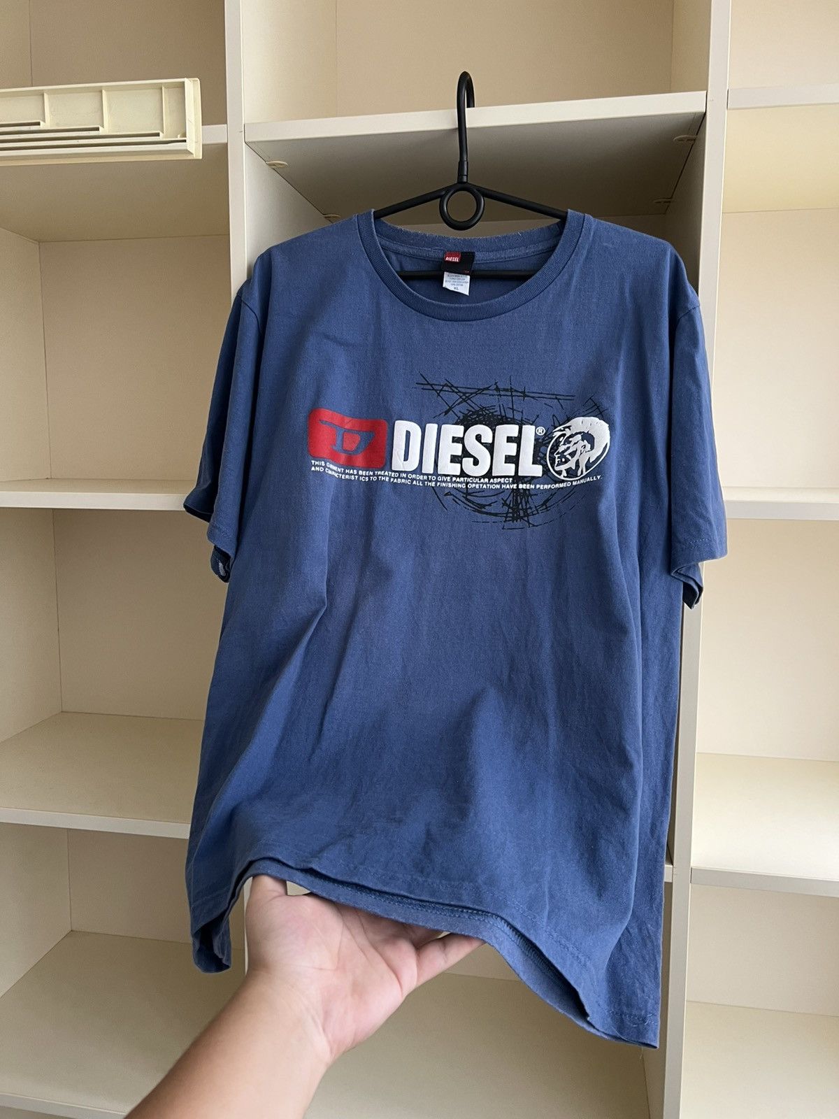 Diesel Vintage Diesel T-Shirt Tee Size XL Size US XL / EU 56 / 4 - 12 Thumbnail