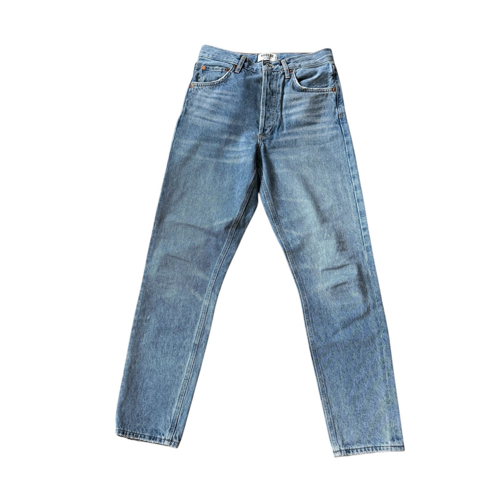 Agolde AGOLDE Jamie High Rise Classic Jean Brooklyn Wash Size 25" / US 0 / IT 36 - 2 Thumbnail