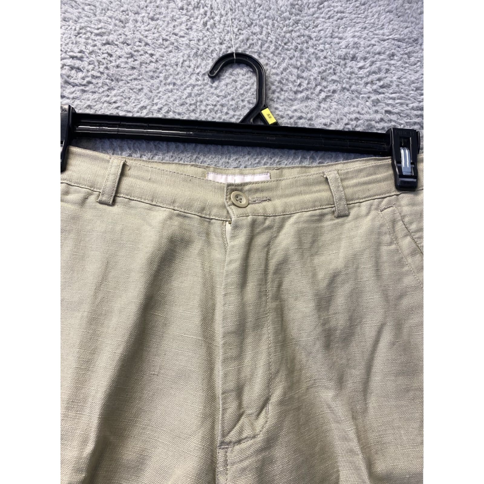 Vintage Breakwater Cargo Shorts Size 36 Beige Men's Casual Beach Wear Size US 36 / EU 52 - 2 Thumbnail