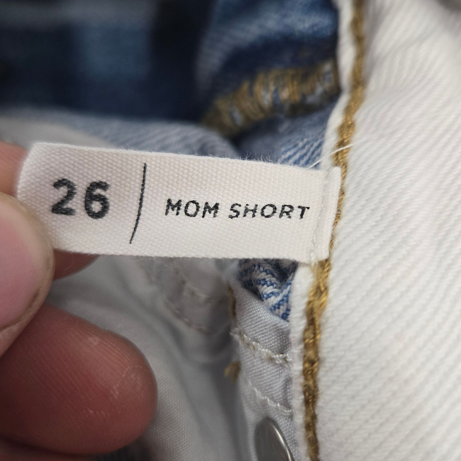 Pacsun Two Toned Mom Short Denim Shorts Size 26 Size 26" / US 2 / IT 38 - 6 Thumbnail