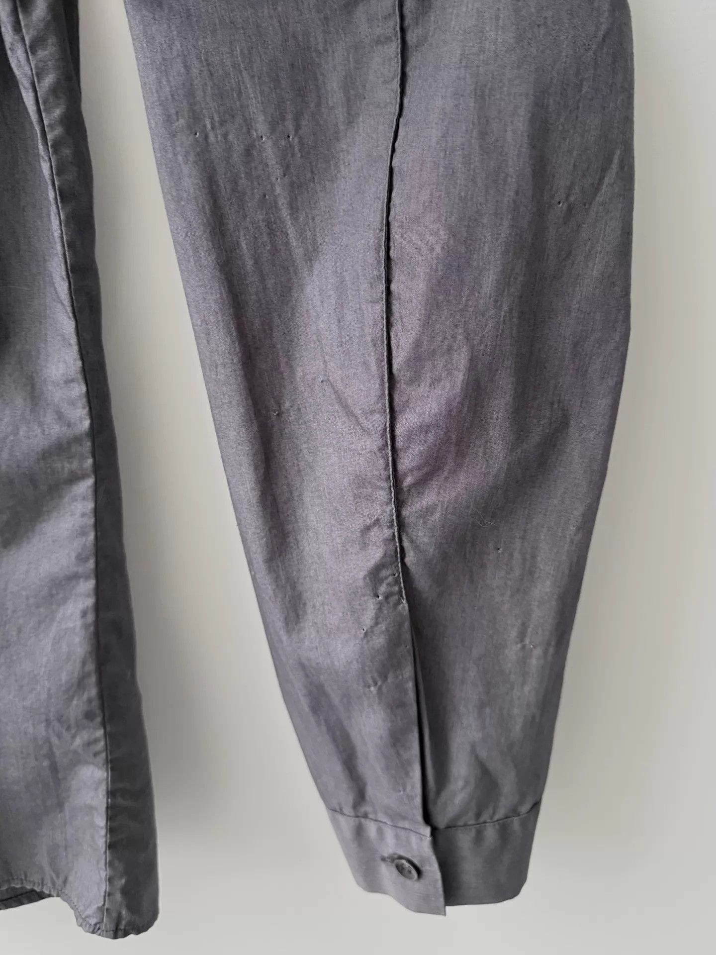 Other MMM F/W11 Dark Purple Cut Pleated Shirt 46 Distressed Size US S / EU 44-46 / 1 - 9 Thumbnail