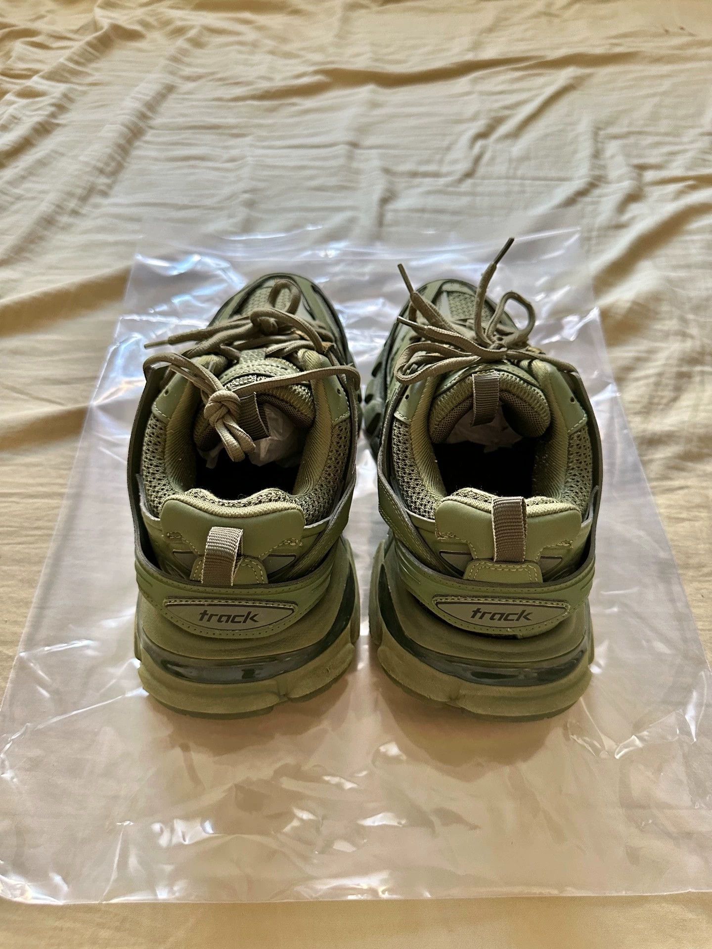 Balenciaga Balenciaga Track 1.0 Men's Olive Green 41 Sneakers Size US 8 / EU 41 - 3 Thumbnail
