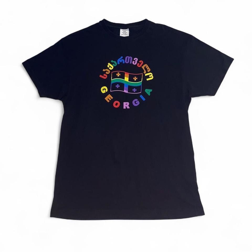 VETEMENTS *RARE* Georgia Flag T - Shirt