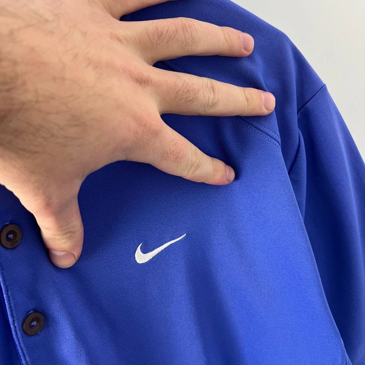 Nike Nike Golf Polo Mini Swoosh Y2K Style Size US M / EU 48-50 / 2 - 3 Thumbnail