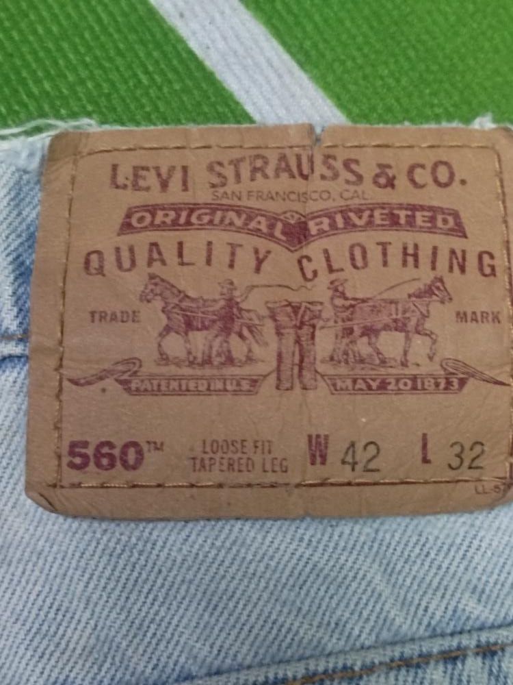 Levi's × Vintage VINTAGE LEVI’S DISTRESSED JEANS Size US 42 / EU 58 - 10 Thumbnail