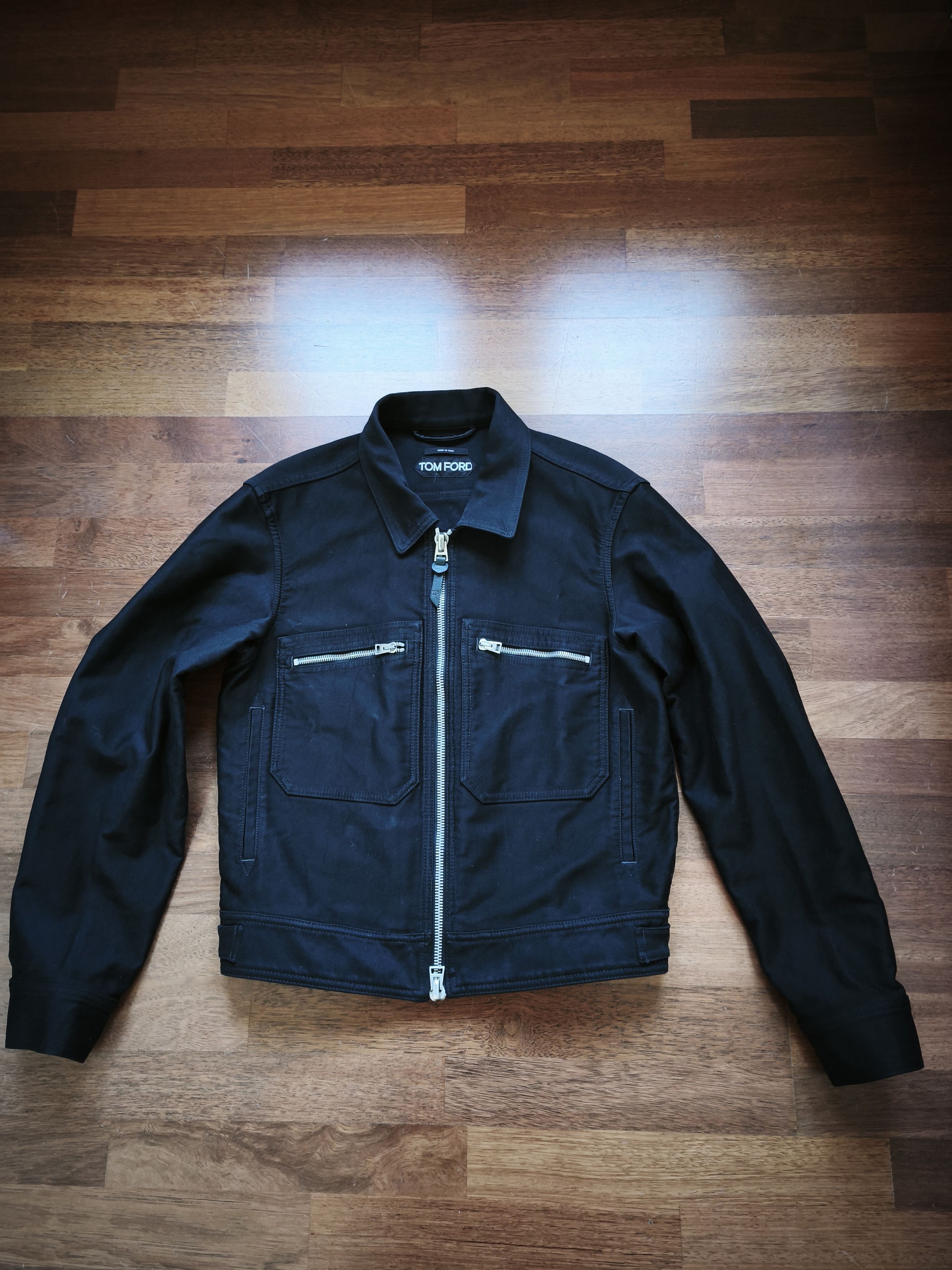 Tom Ford Tom Ford Cotton Twill Jacket Size US M / EU 48-50 / 2 - 1 Thumbnail