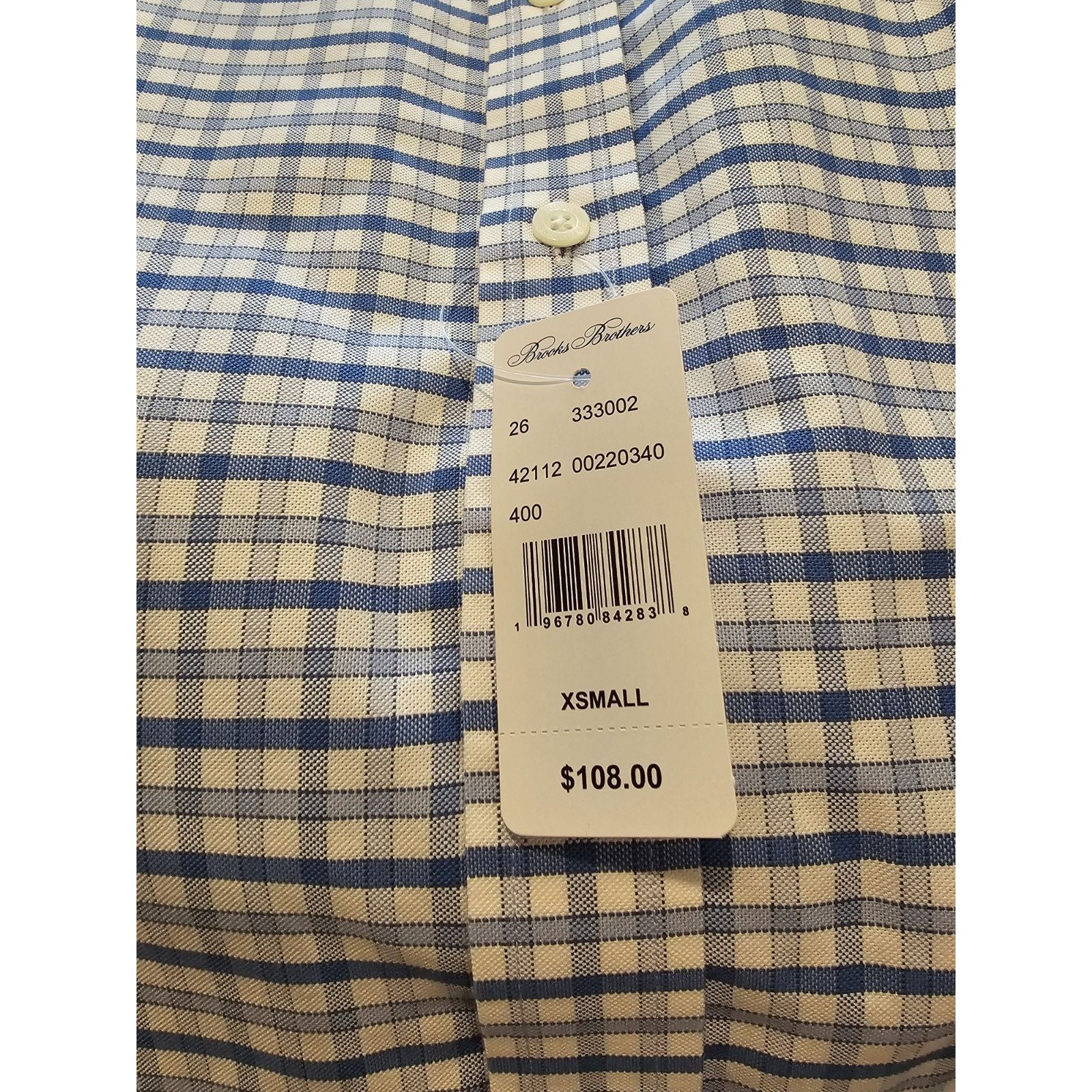 Brooks Brothers Brooks Brothers Long Sleeve Striped Shirt XS-Slim New w/tags Size US XS / EU 42 / 0 - 6 Thumbnail