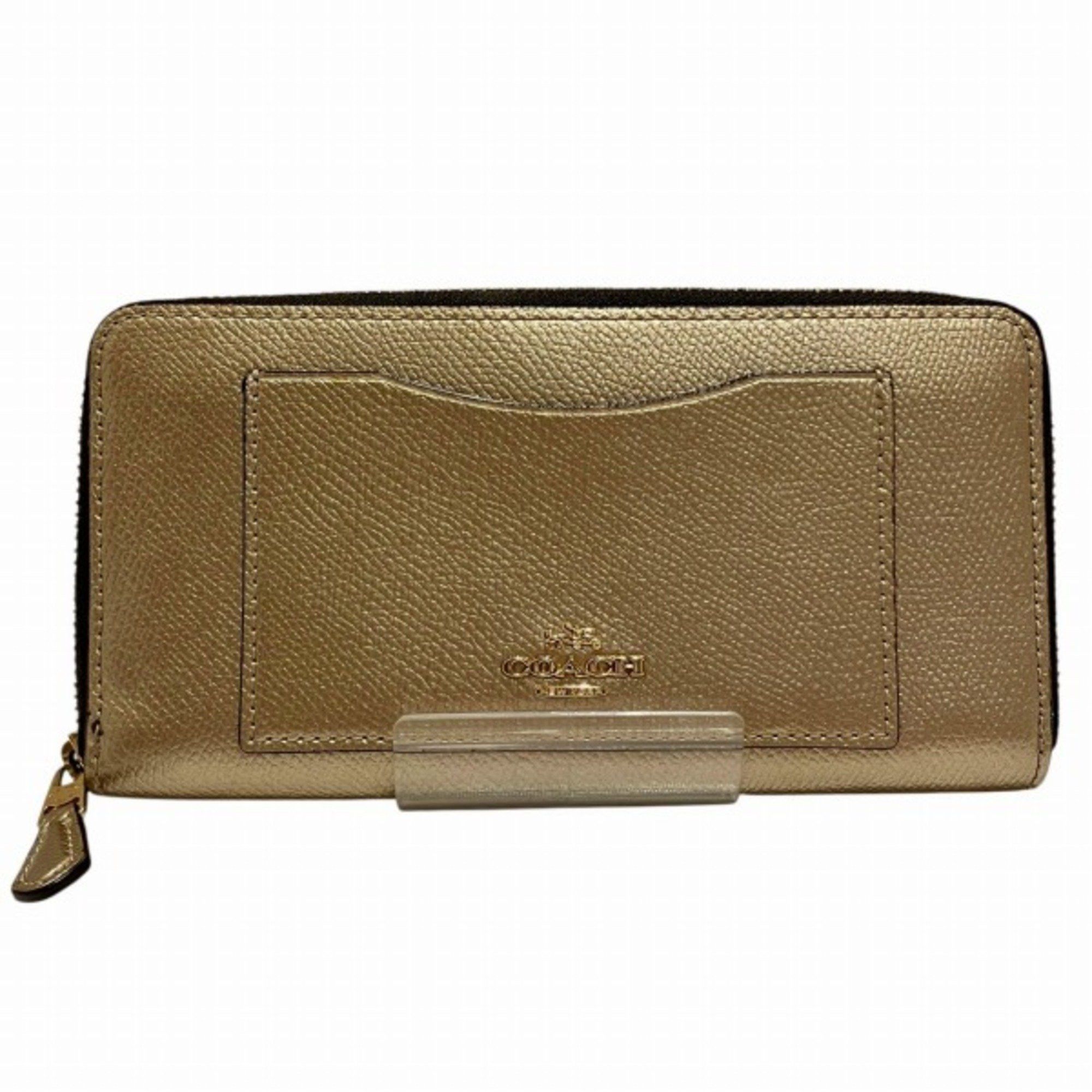 Coach Coach F54007 Round Long Wallet for Women Size ONE SIZE - 1 Thumbnail