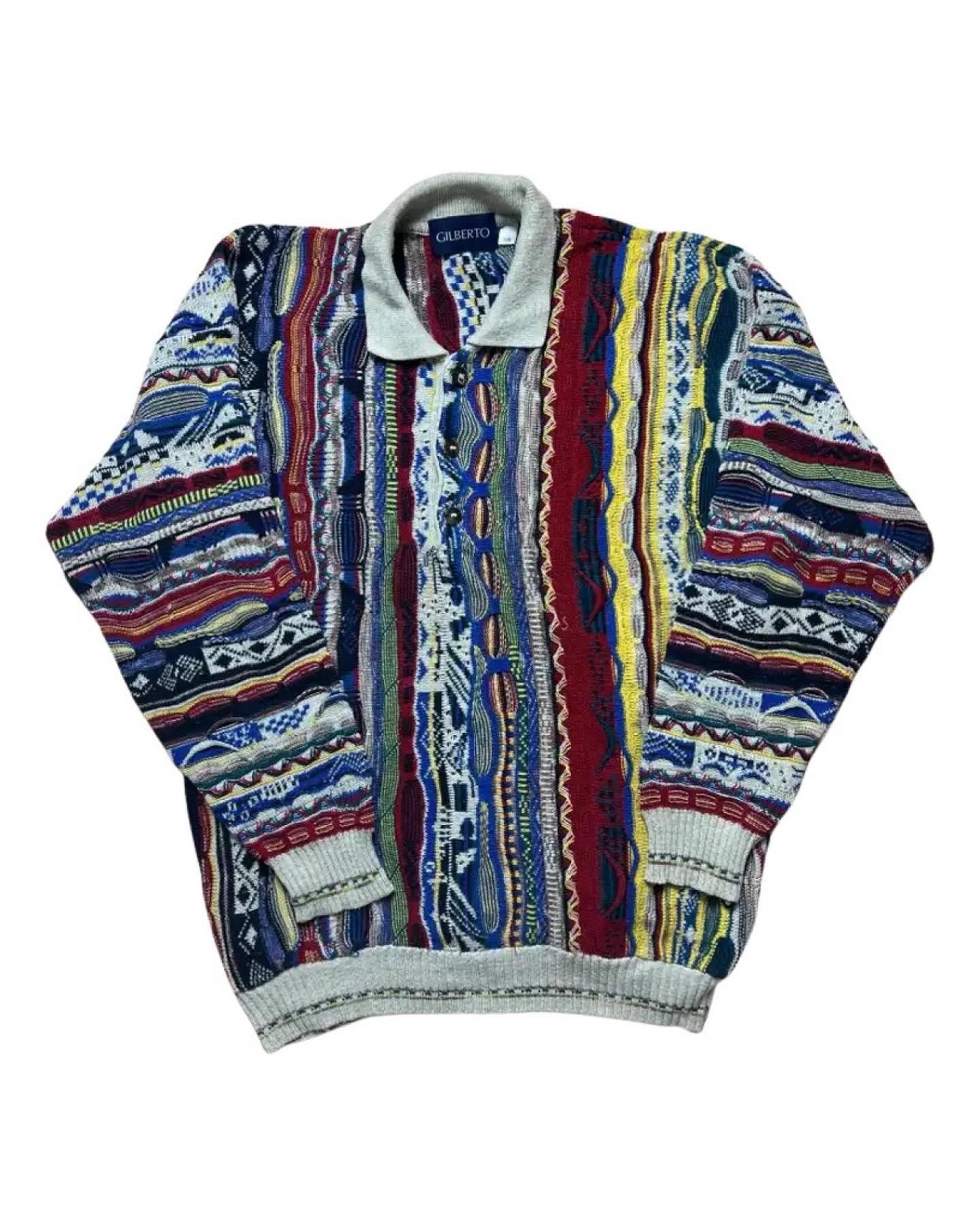 Vintage Vintage Gilberto Coogi style pulli pullover Size US M / EU 48-50 / 2 - 1 Thumbnail
