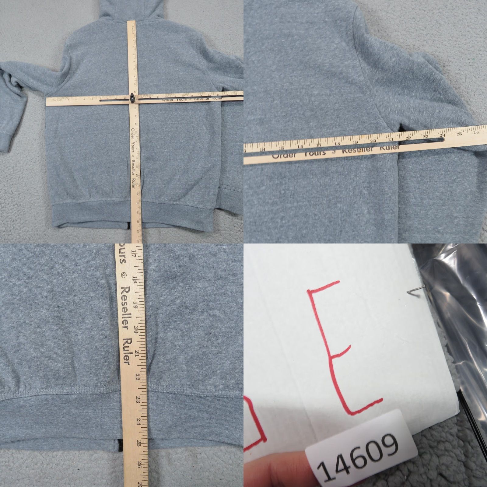 Hurley Hurley Hoodie Mens Small Y2K Sherpa Fleece Lined Full Zip Skater Grunge Jacket Size US S / EU 44-46 / 1 - 8 Thumbnail