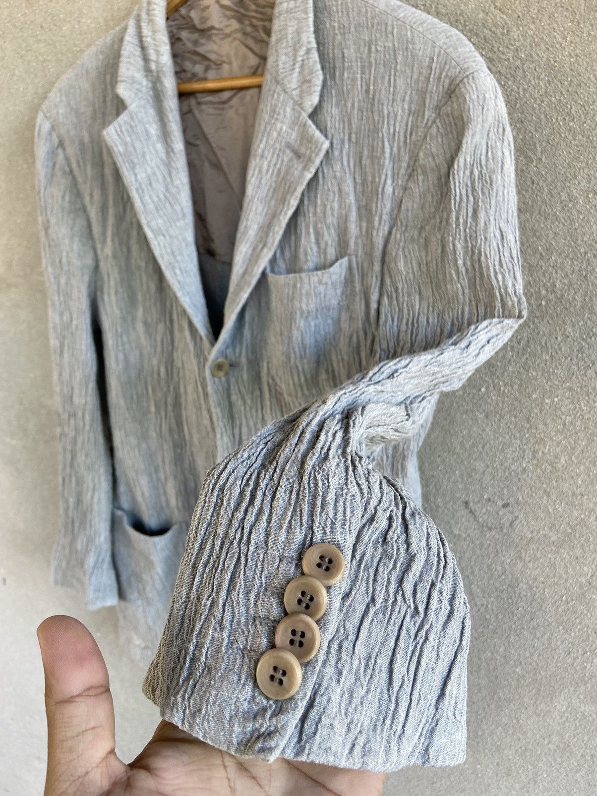 VERRI Vintage VERRI Pleated Blazer Size US M / EU 48-50 / 2 - 4 Thumbnail