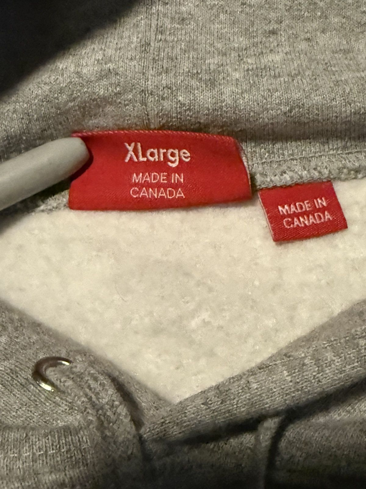 Supreme Supreme Enamel Small Box Logo Hoodie Heather Grey SS22 VNDS Size US XL / EU 56 / 4 - 9 Thumbnail