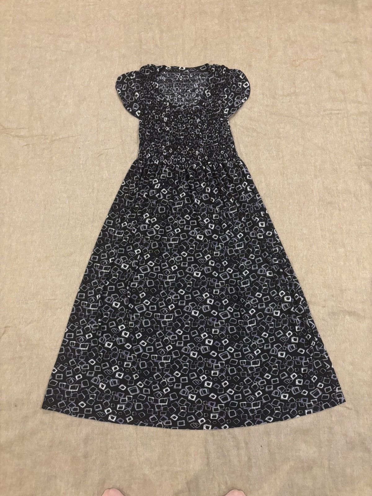 Other Black patterned dress.wd-230 Size S / US 4 / IT 40 - 1 Thumbnail
