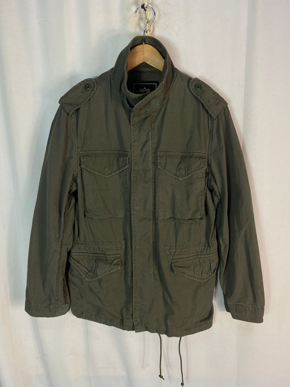 Alpha Industries Unisex🔥Vintage alpha industries zipper jacket Size US M / EU 48-50 / 2 - 1 Thumbnail