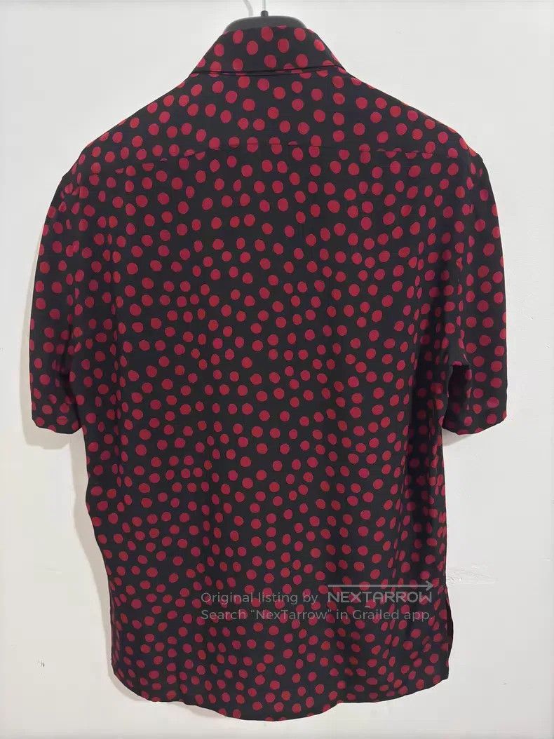 Saint Laurent Paris Saint Laurent Paris size 37 Silk Black and Red Polo Point Size US S / EU 44-46 / 1 - 2 Thumbnail