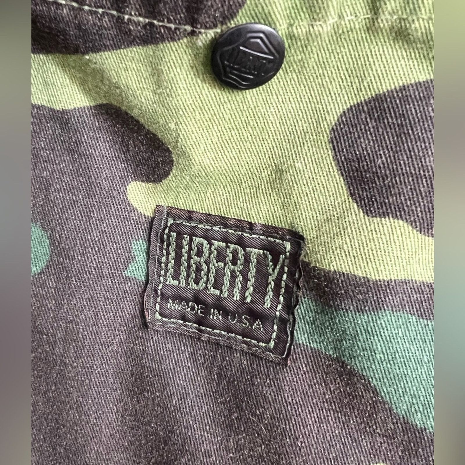 Liberty Vintage Liberty Coveralls Camouflage Mens XL 36x30 Made USA Size US XL / EU 56 / 4 - 6 Thumbnail