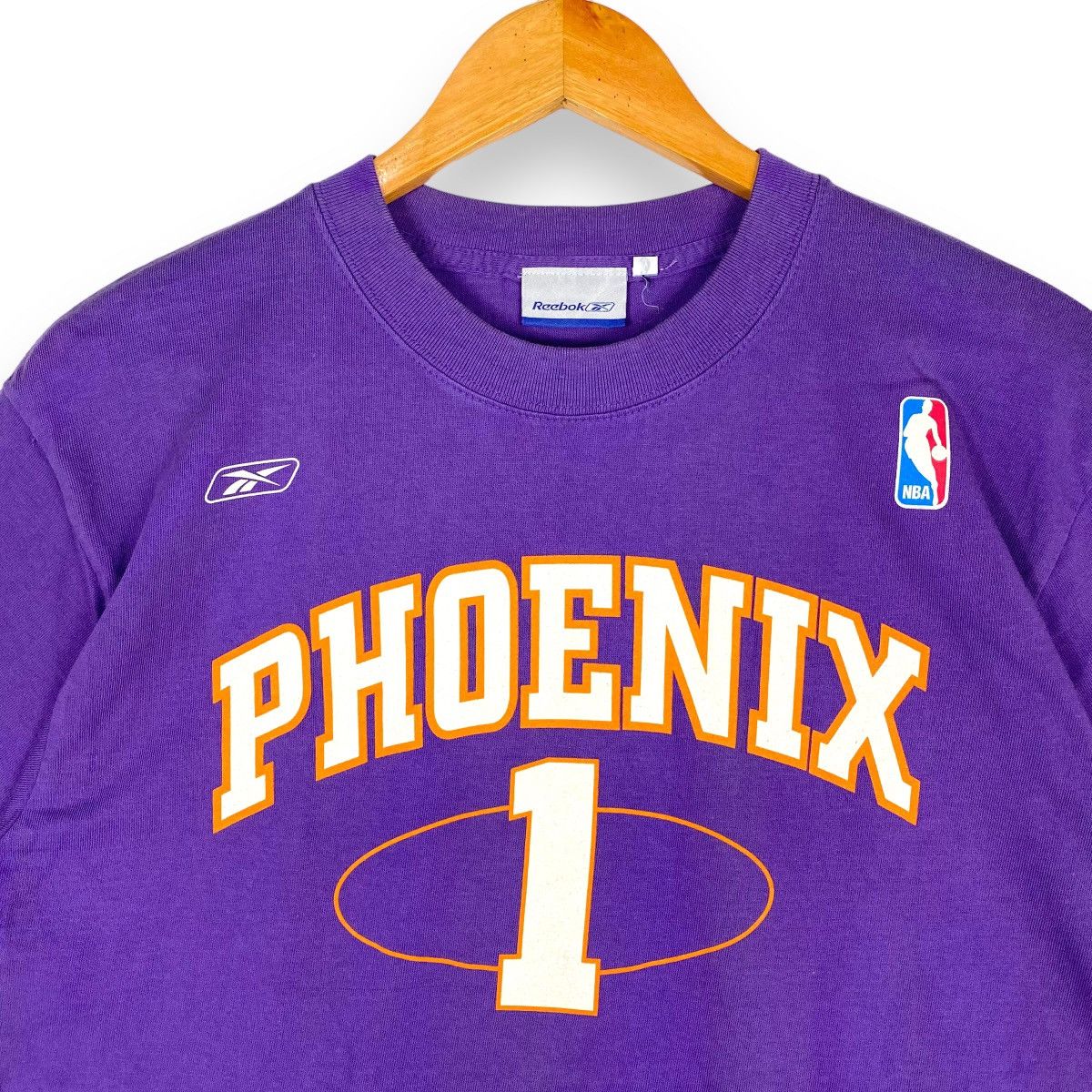 Reebok VINTAGE REEBOK NBA PHOENIX SUNS YUTA TABUSE SUNFADED TEE Size US M / EU 48-50 / 2 - 3 Thumbnail