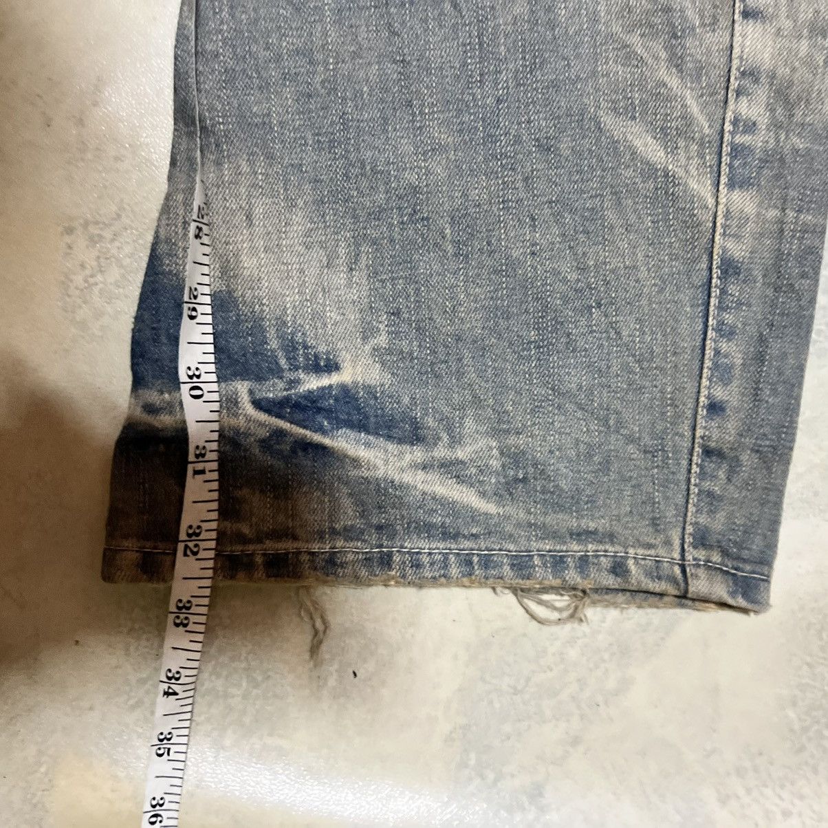 Japanese Brand Rattle Trap Japanese Brand Distressed Style Denim Jeans Size US 33 - 15 Thumbnail