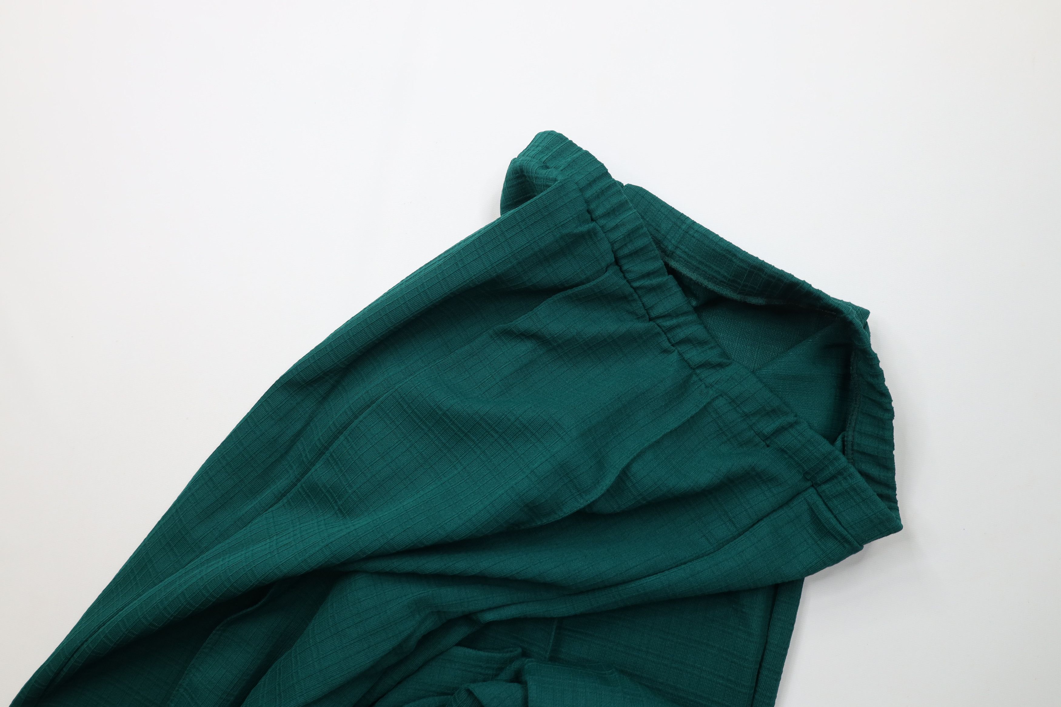 Vintage Vintage 70s Streetwear Knit Bell Bottoms Pants Green USA Size 38" / US 16 / IT 52 - 6 Thumbnail