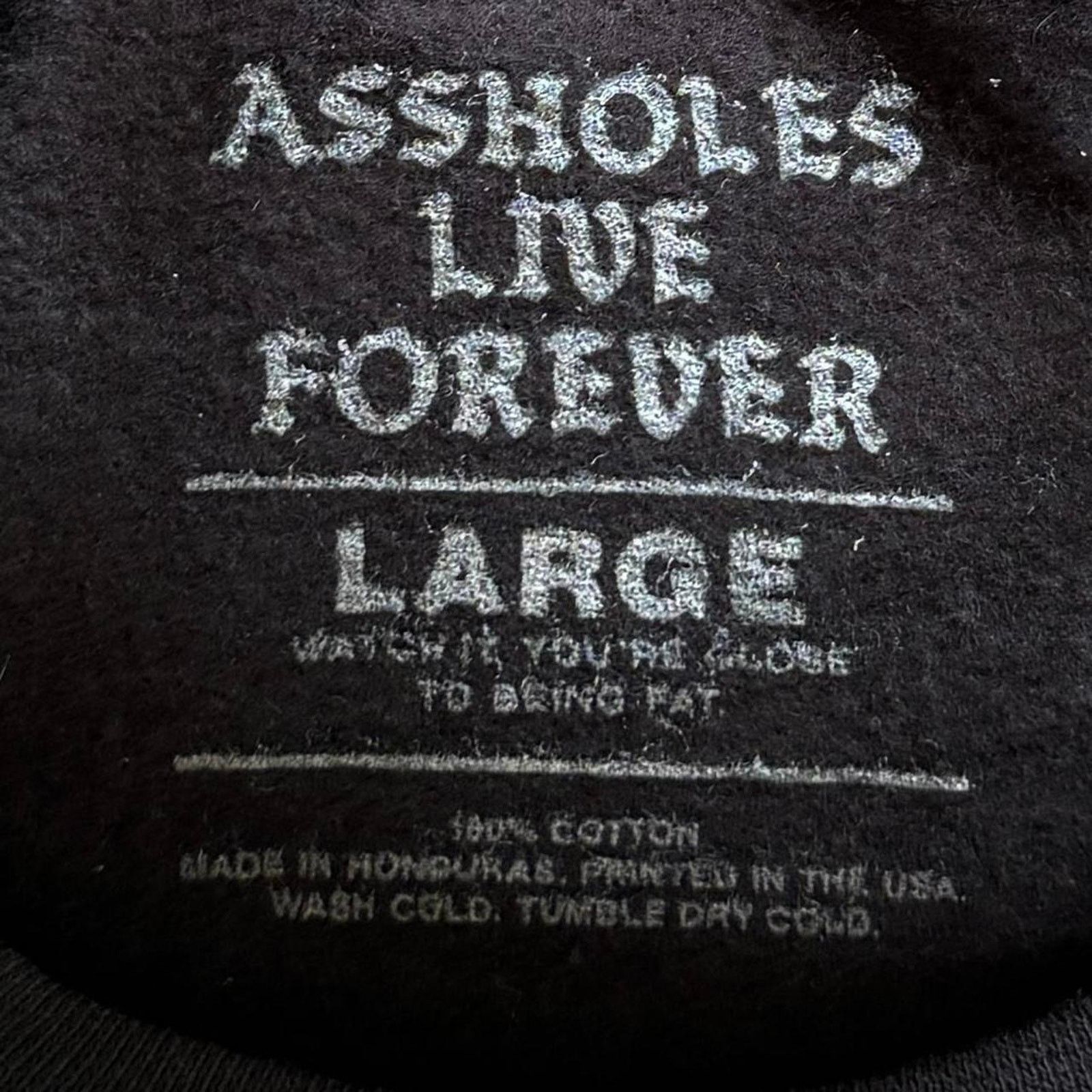 DC × Thrasher × Vintage Vintage Y2K Assholes Live Forever Skater Opium Crewneck Size US L / EU 52-54 / 3 - 3 Thumbnail
