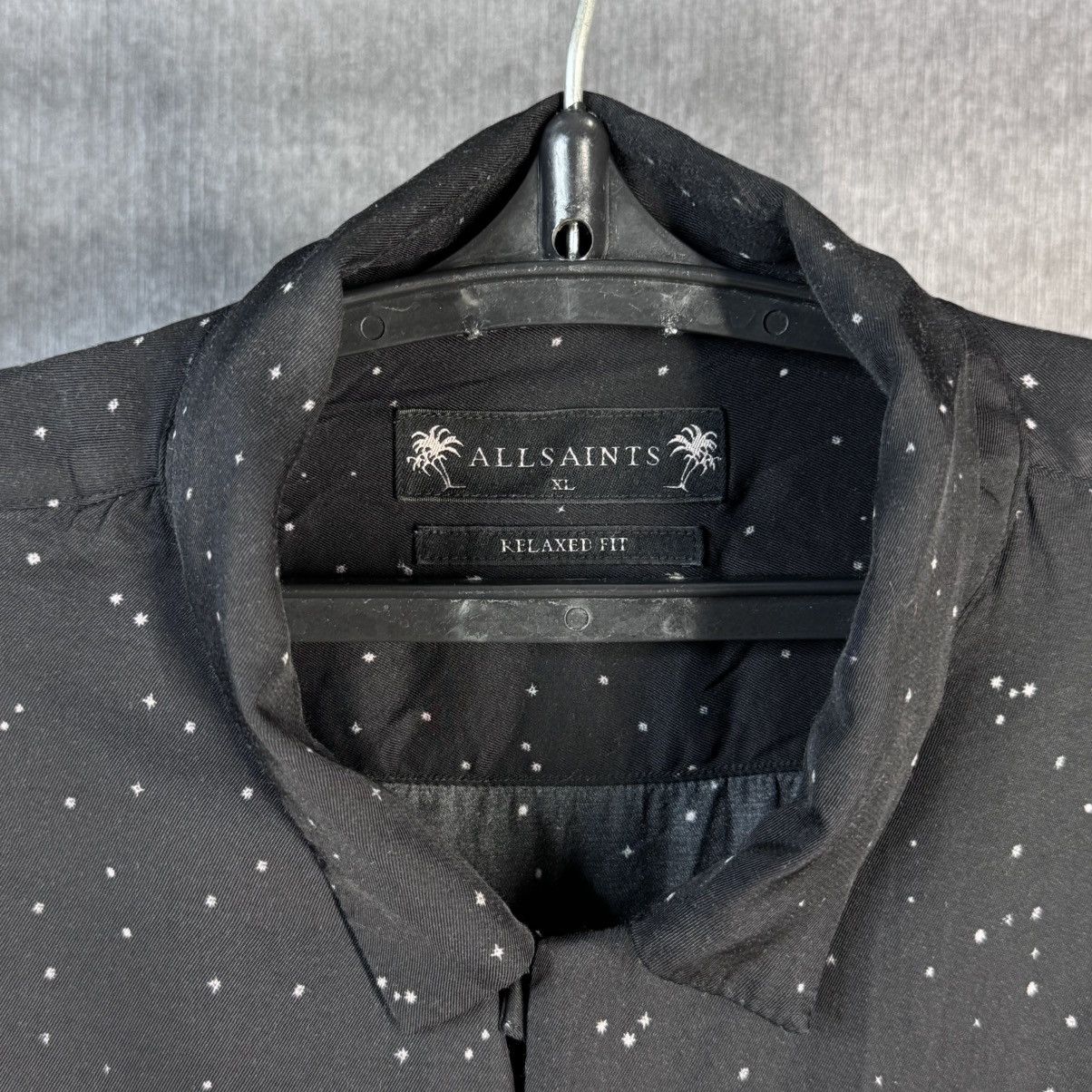Allsaints AllSaints Starchart Shirt big logo viscose short sleeve Size US XL / EU 56 / 4 - 4 Thumbnail