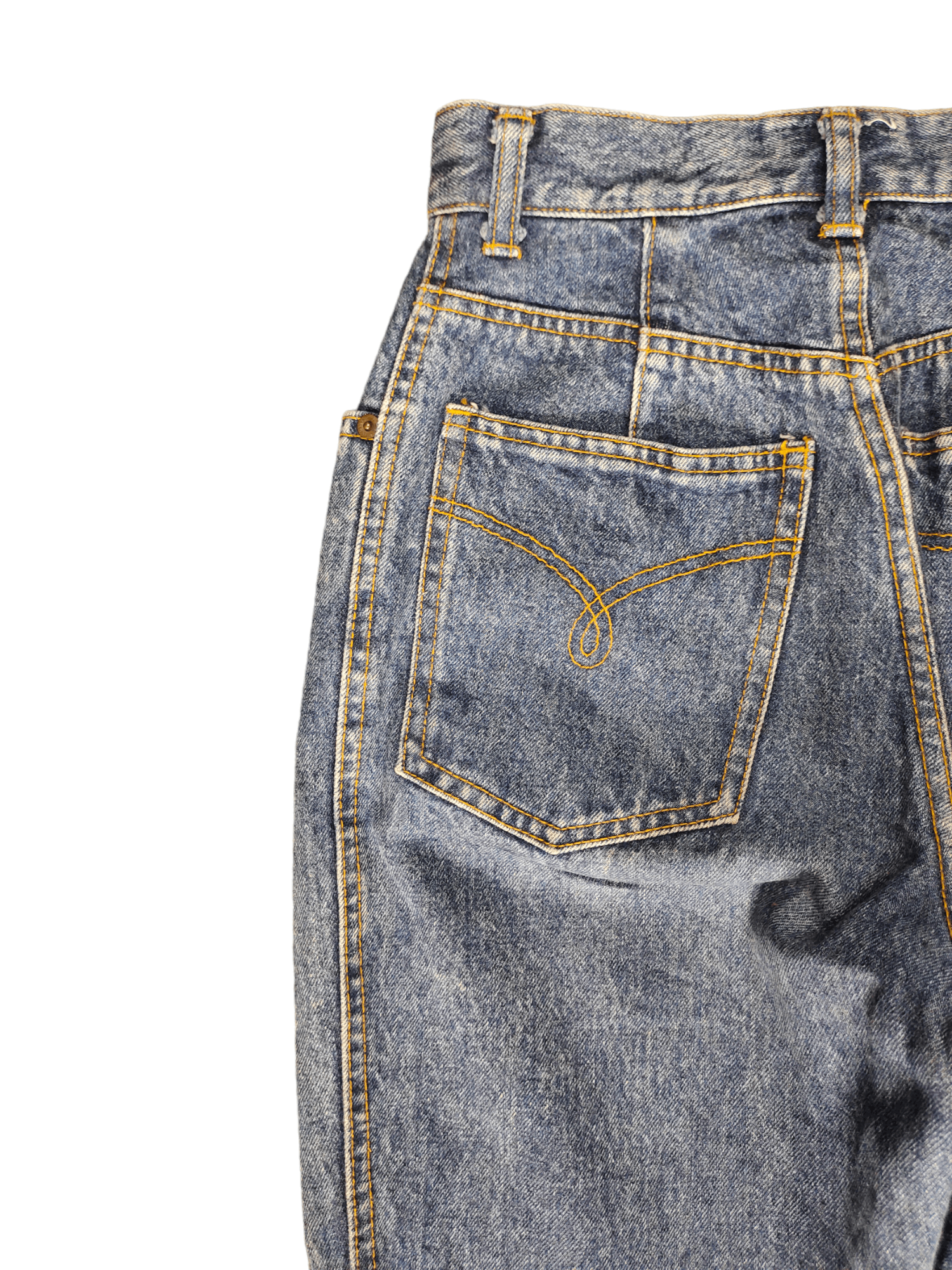 Moschino Vintage 90s Moschino Denim Jeans High Rise Size 24" / US 00 / IT 34 - 3 Thumbnail