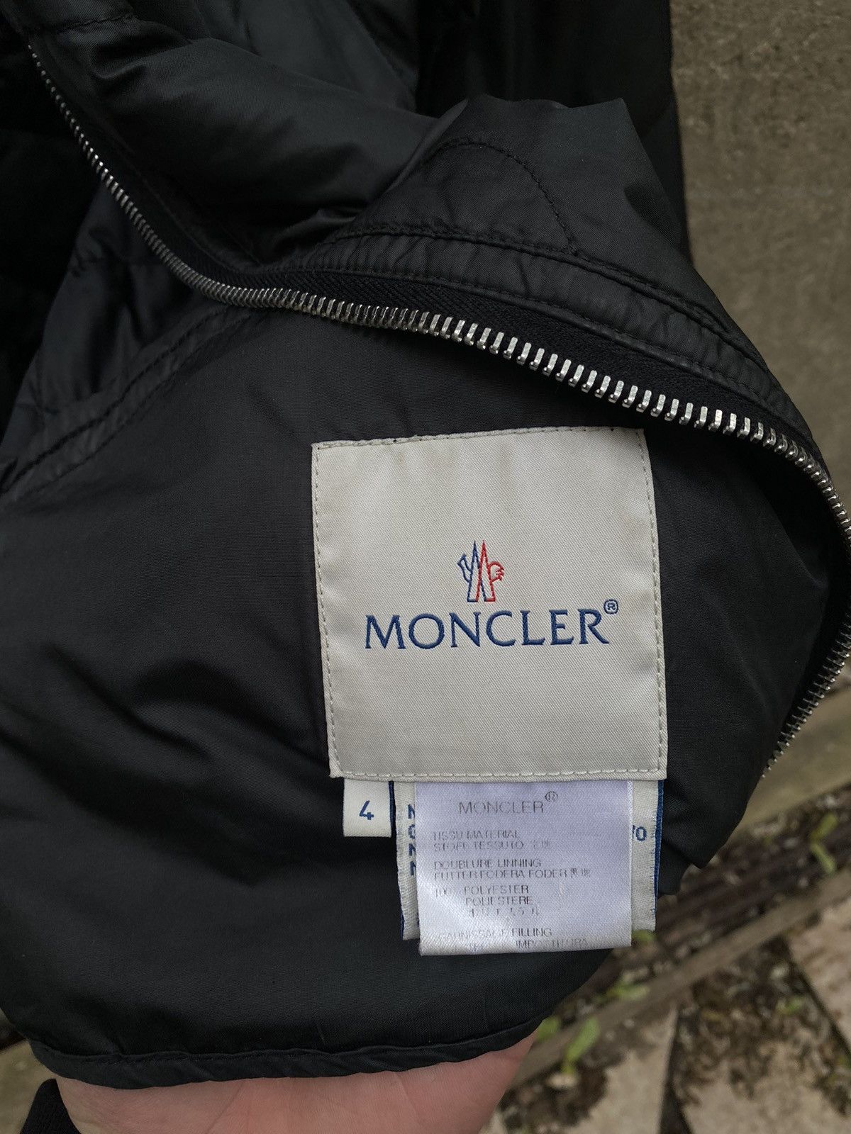 Moncler × Vintage Moncler Quilted Jacket Size L / US 10 / IT 46 - 10 Thumbnail