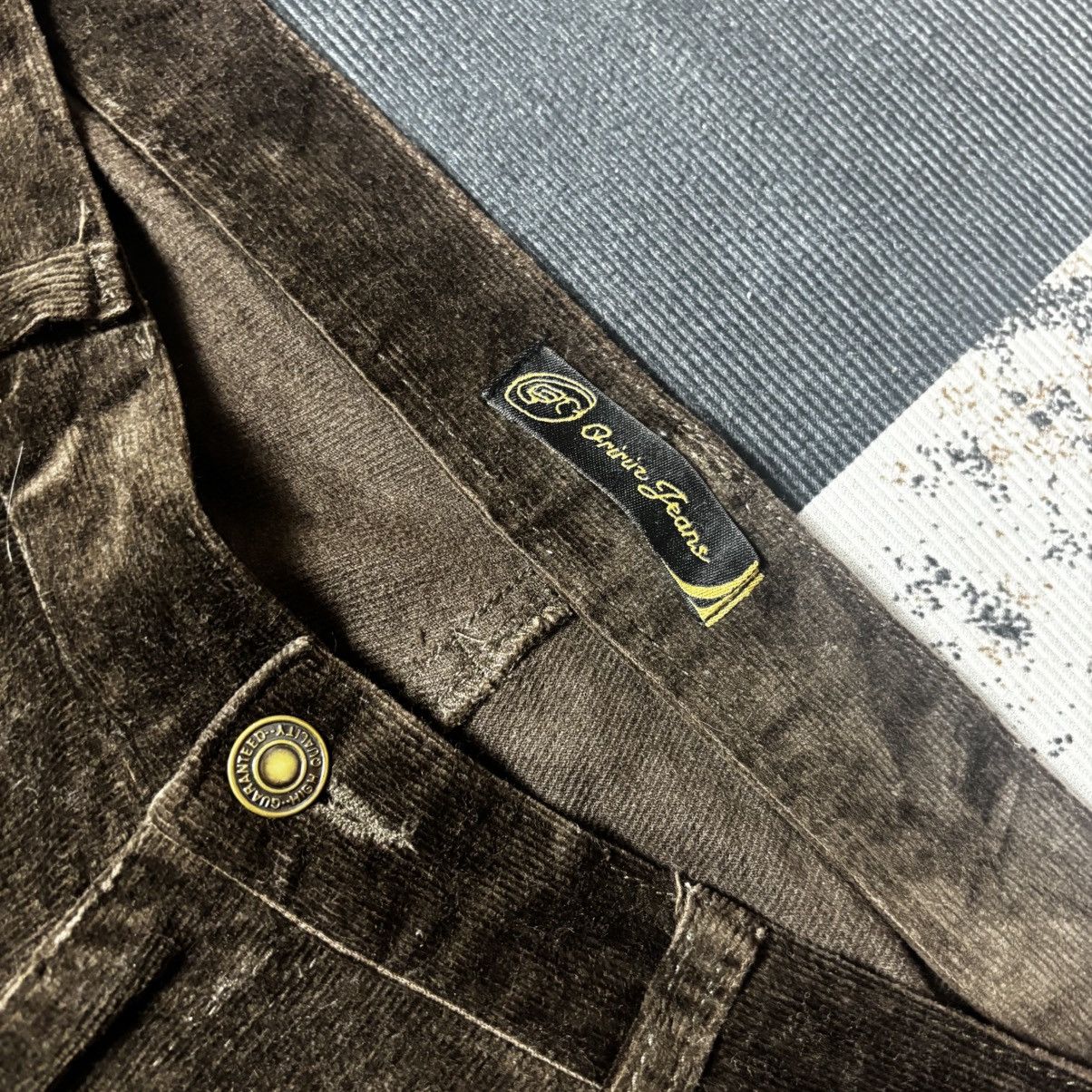 Other Oririn Bootcut Corduroy Material Pants Dark Brown Size US 32 / EU 48 - 4 Thumbnail