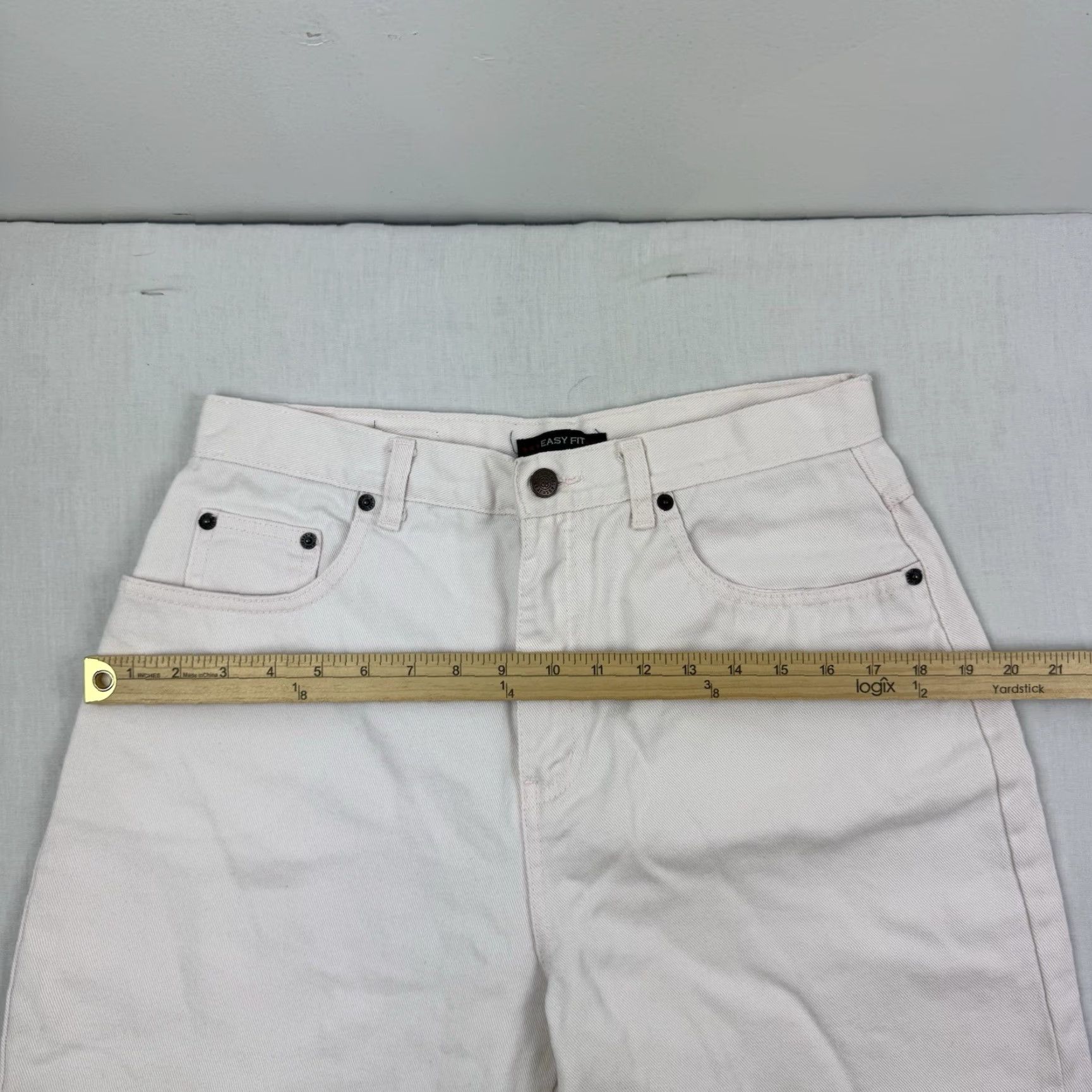 Bill Blass VINTAGE Bill Blass Jeans Womens 12 Petite Pink Mom High Rise 90s Y2K Size 34" / US 12 / IT 48 - 5 Thumbnail