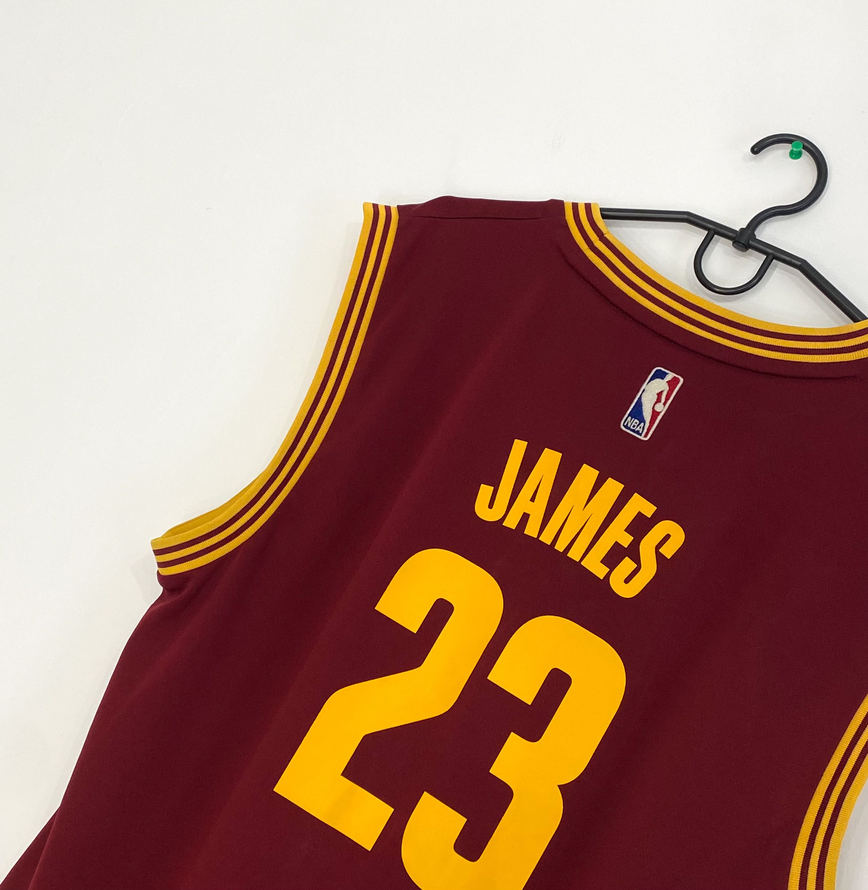 NBA Adidas NBA Cleveland Cavaliers Lebron James Jersey Size US M / EU 48-50 / 2 - 7 Thumbnail