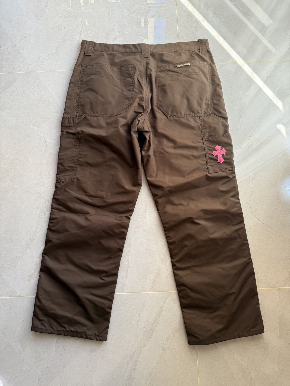Chrome Hearts Chrome Hearts Pink Cross Patch Leather/Nylon Carpenter 🚫READ Size US 36 / EU 52 - 1 Thumbnail