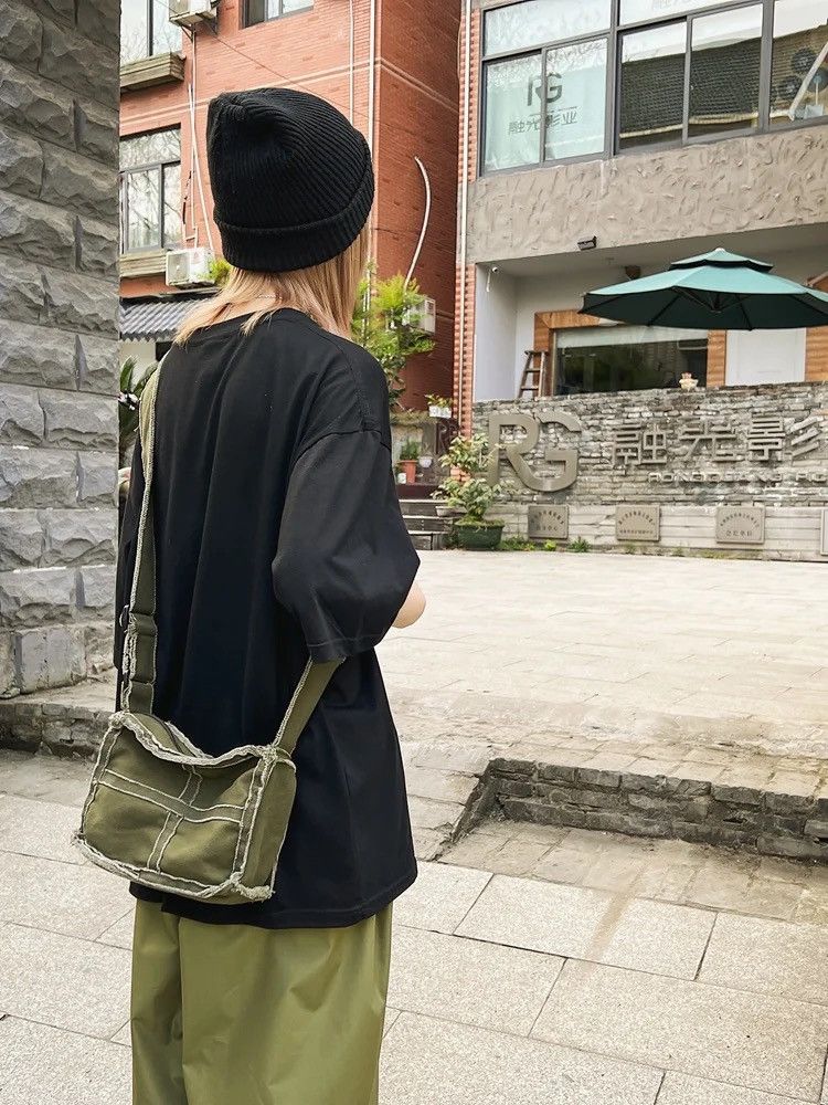 Japanese Brand Canvas Shoulder Bag Size ONE SIZE - 3 Thumbnail