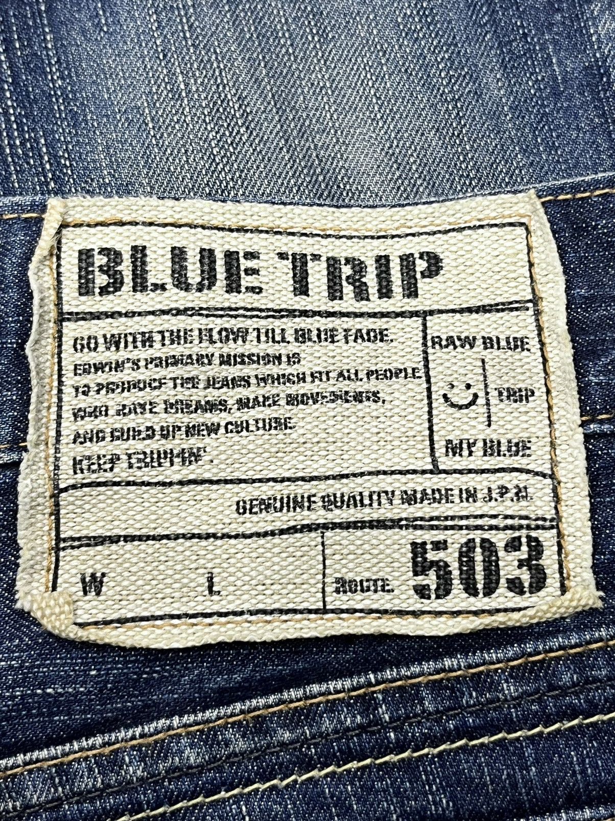 FYE🔥EDWIN 503 FLARE Raw Blue Denim Made in Japan💥