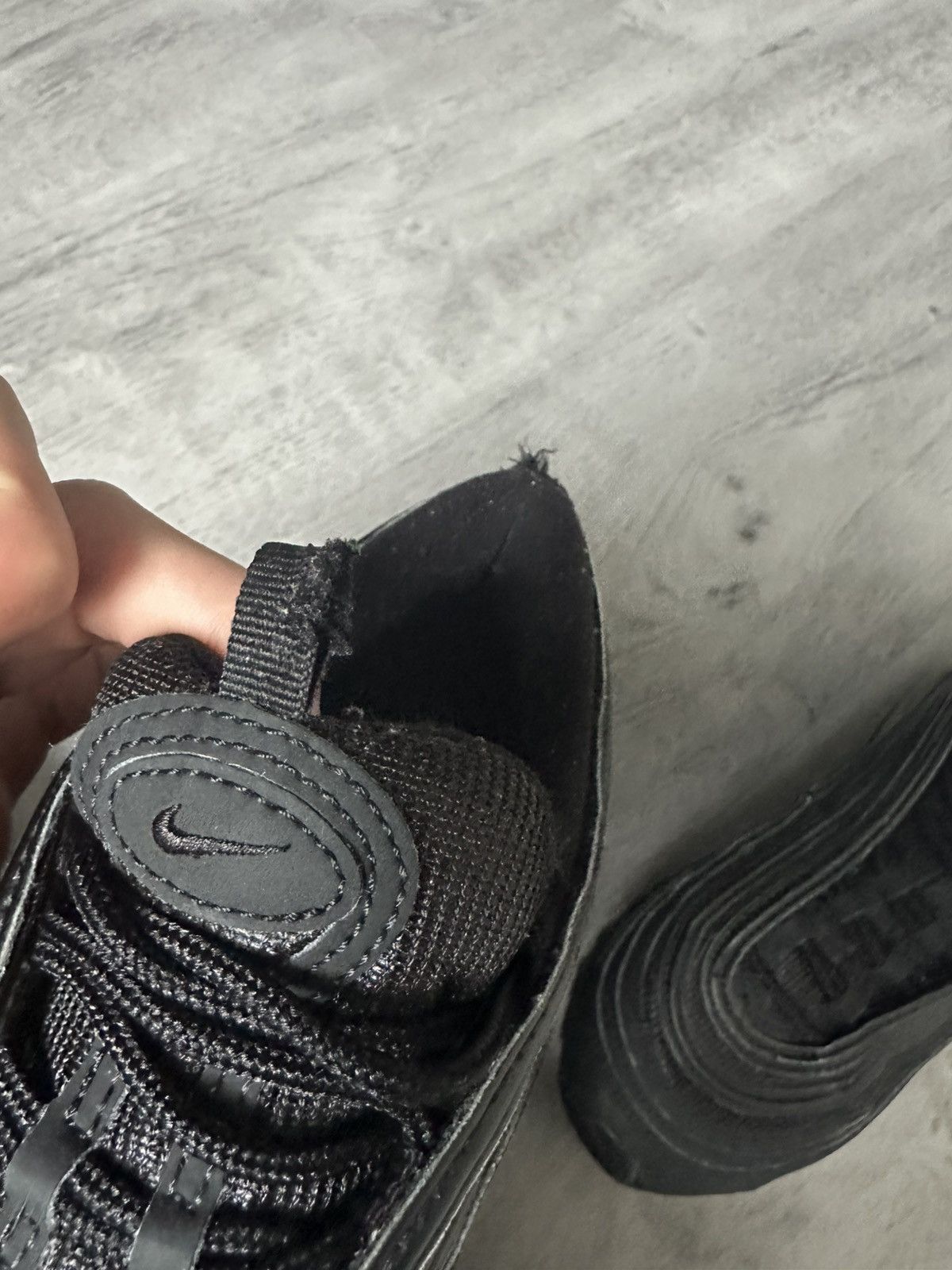 Nike Nike Air Max 97 Triple Black EU 38 / US 5.5 Size US 5.5 / EU 38 - 7 Thumbnail