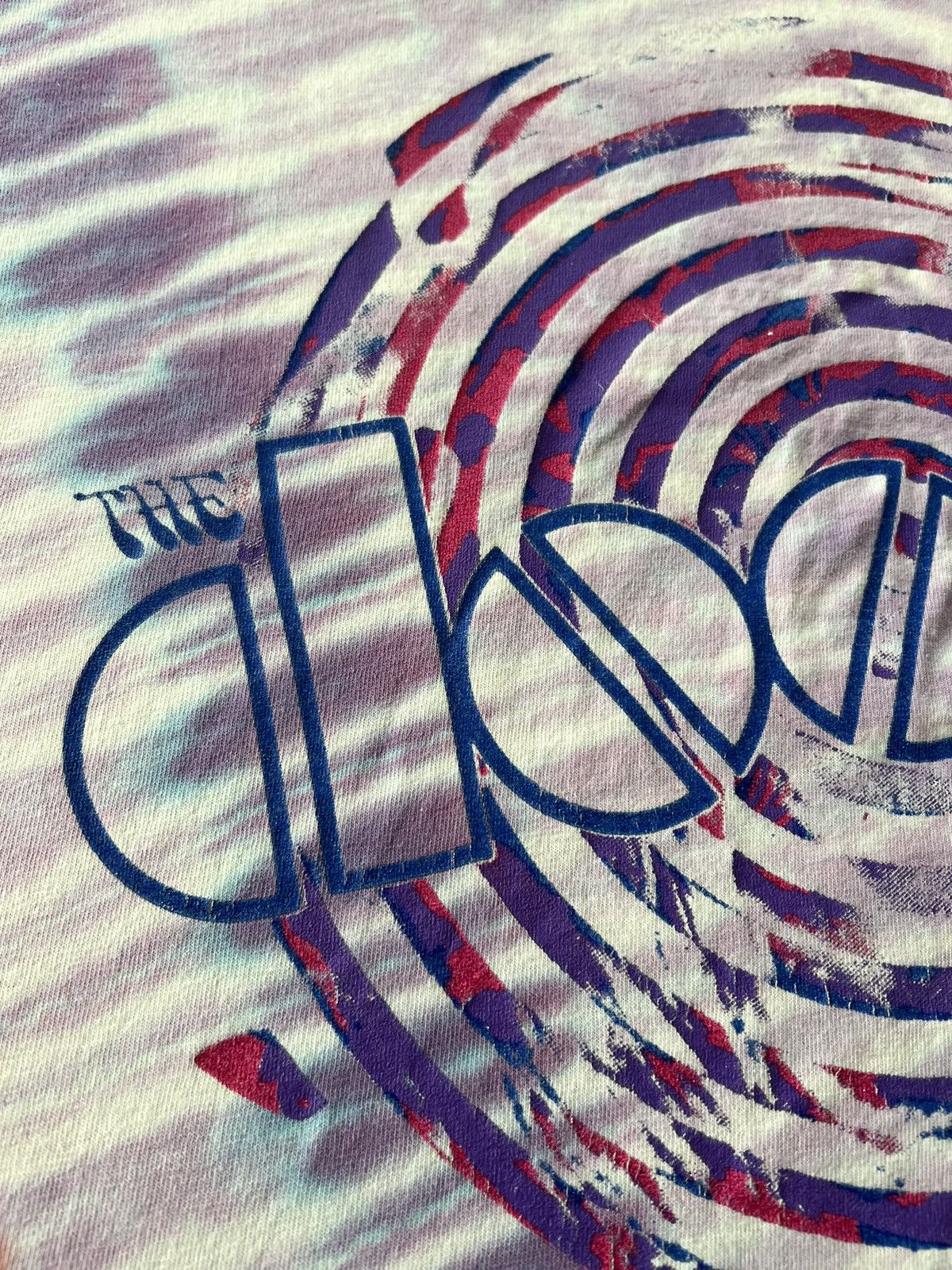 Band Tees Vintage 1995 The Doors Jim Morrison Tie Dye T-shirt Size US XL / EU 56 / 4 - 4 Thumbnail