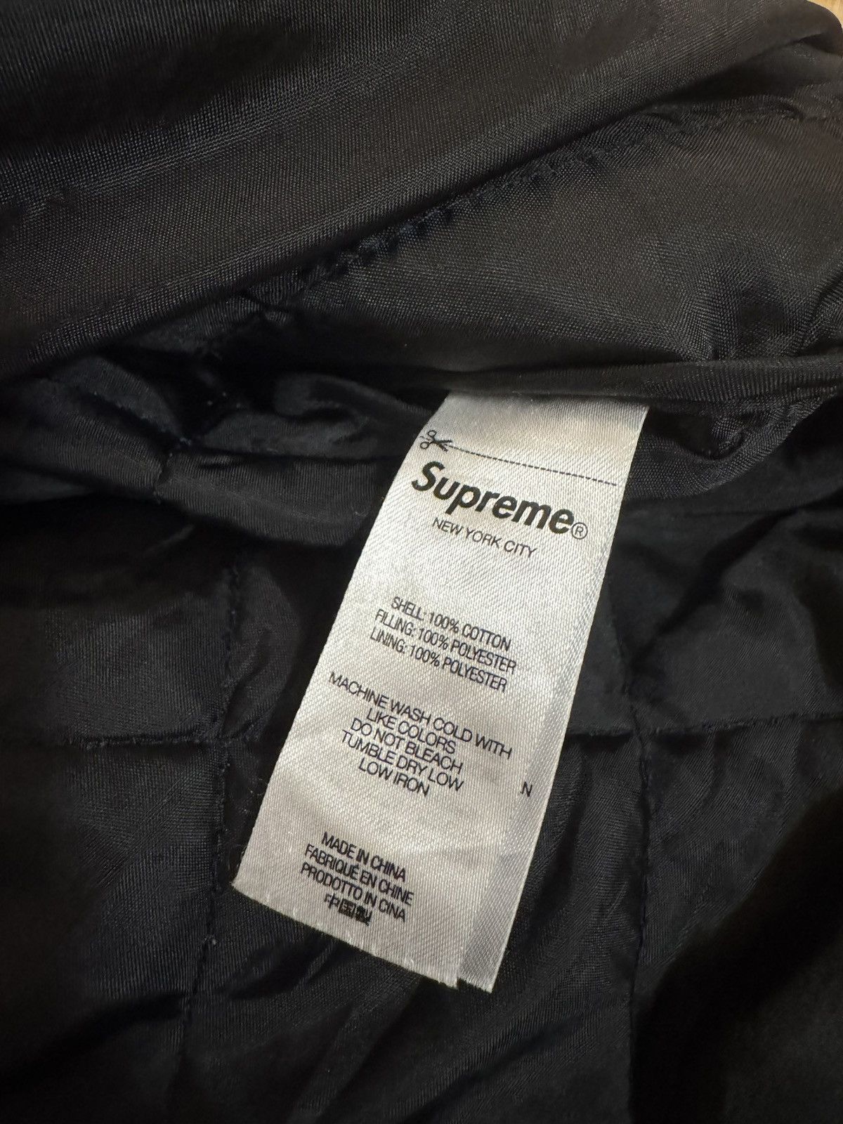 Supreme Supreme Quilted Plaid Flannel Shirt Dusty Royal Size US M / EU 48-50 / 2 - 6 Thumbnail