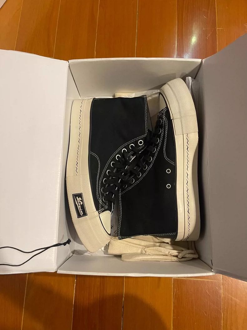 Visvim Skagway Hi Canvas Shoes US Size 8