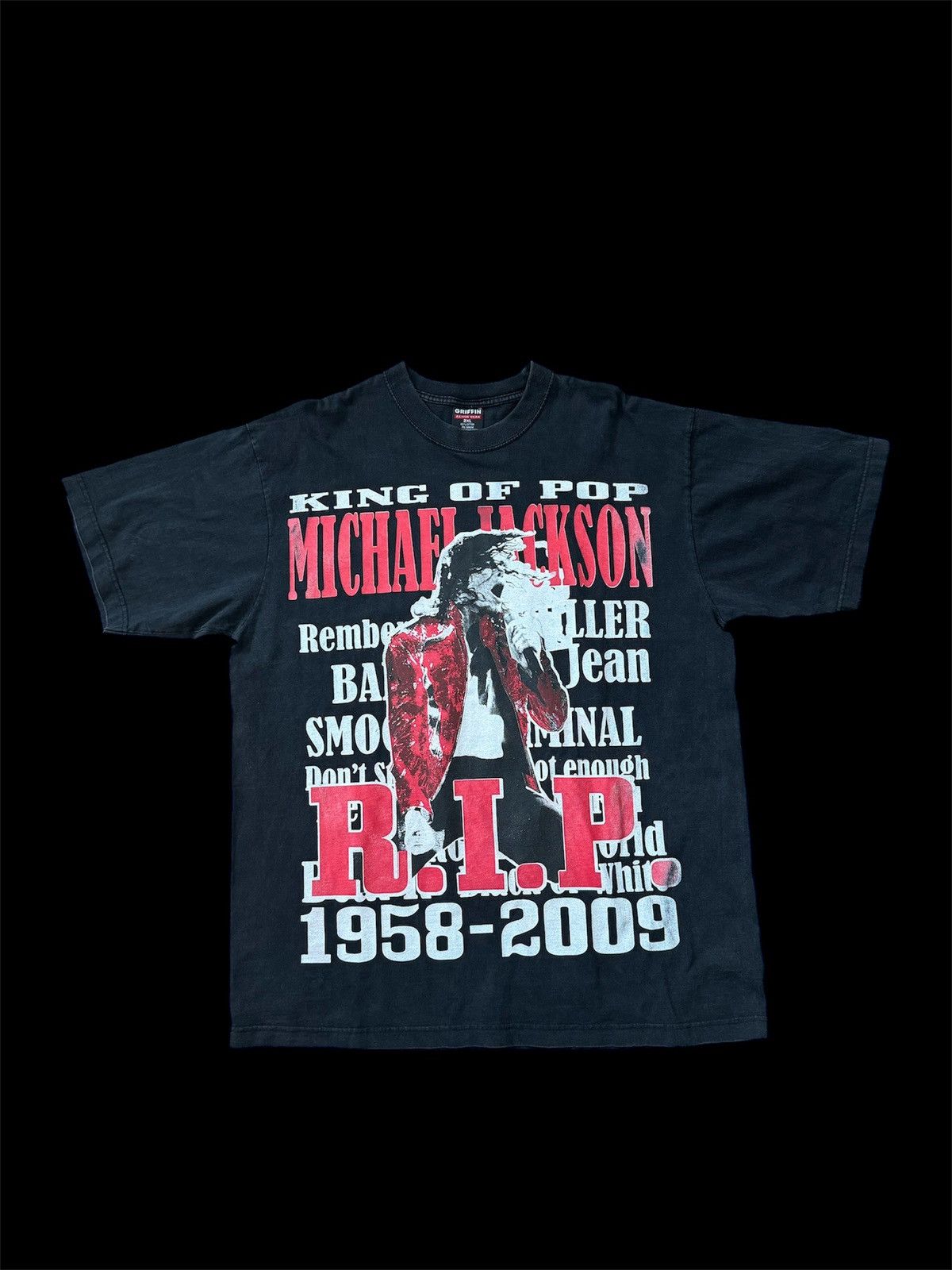 Vintage Michael Jackson Memorial Size US XXL / EU 58 / 5 - 1 Thumbnail