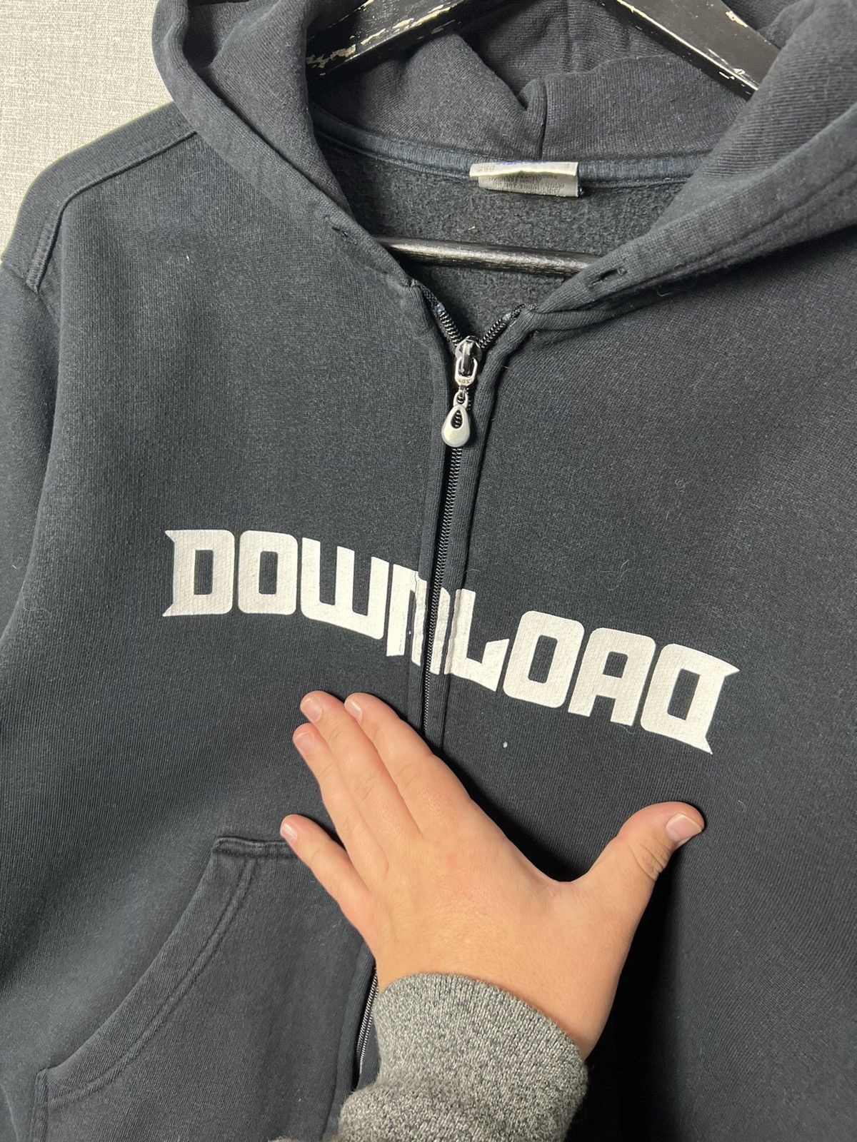 Rap Tees Rare DownLoad Zip Up Hoodie Big Logo Size US S / EU 44-46 / 1 - 14 Thumbnail