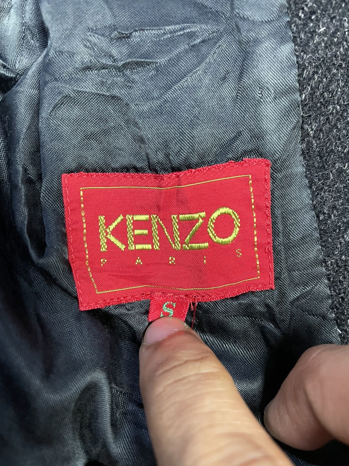 Kenzo Kenzo Paris Black Wool Blazer Size US S / EU 44-46 / 1 - 6 Thumbnail