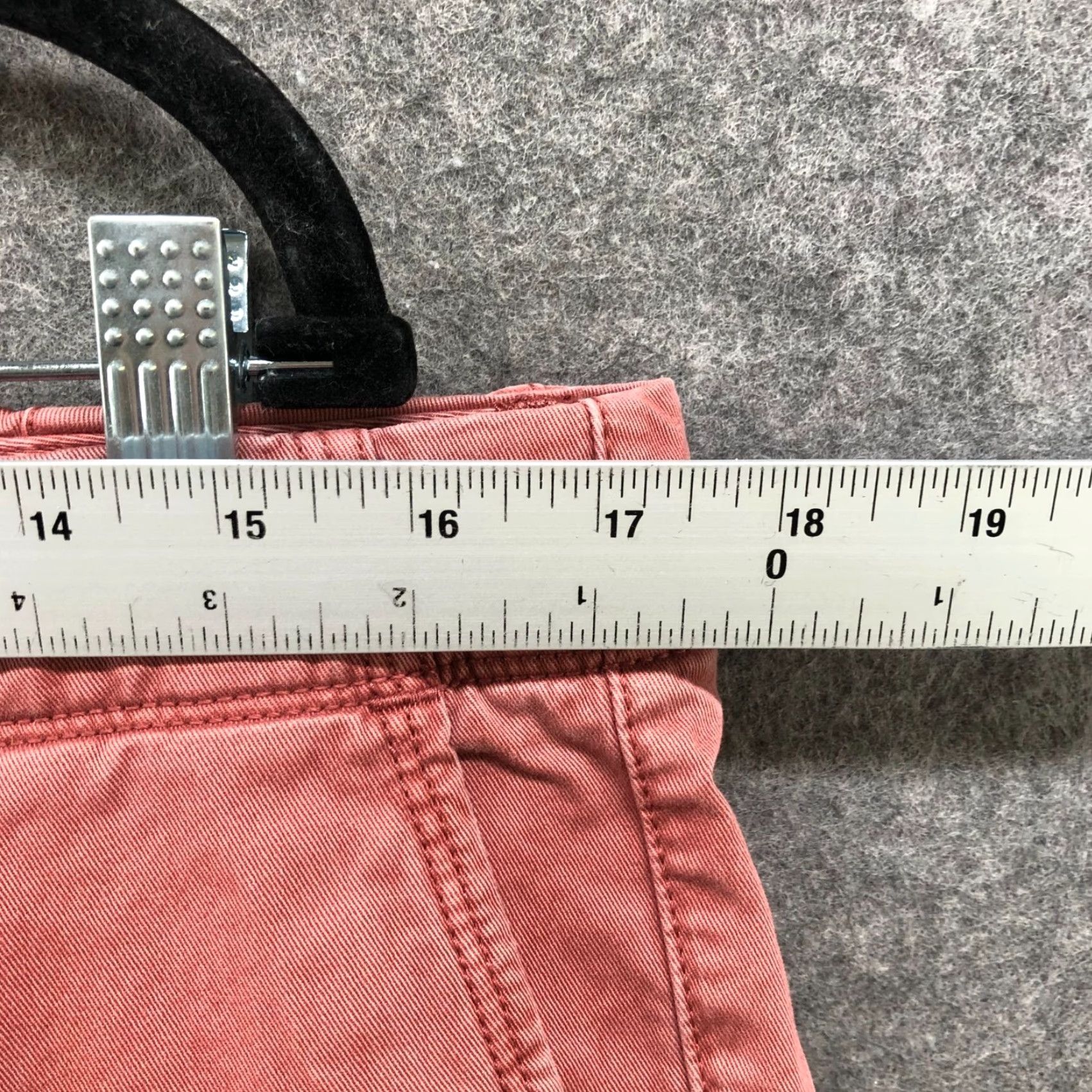 Gap Gap Slim Chino Pants Mens 34x30 Stretch Pink Flat Front Regular Size 34 Cotton Blend Casual Solid Straight Mens Flat Front Chino Pants Gap Vintage No Size US 34 / EU 50 - 7 Thumbnail