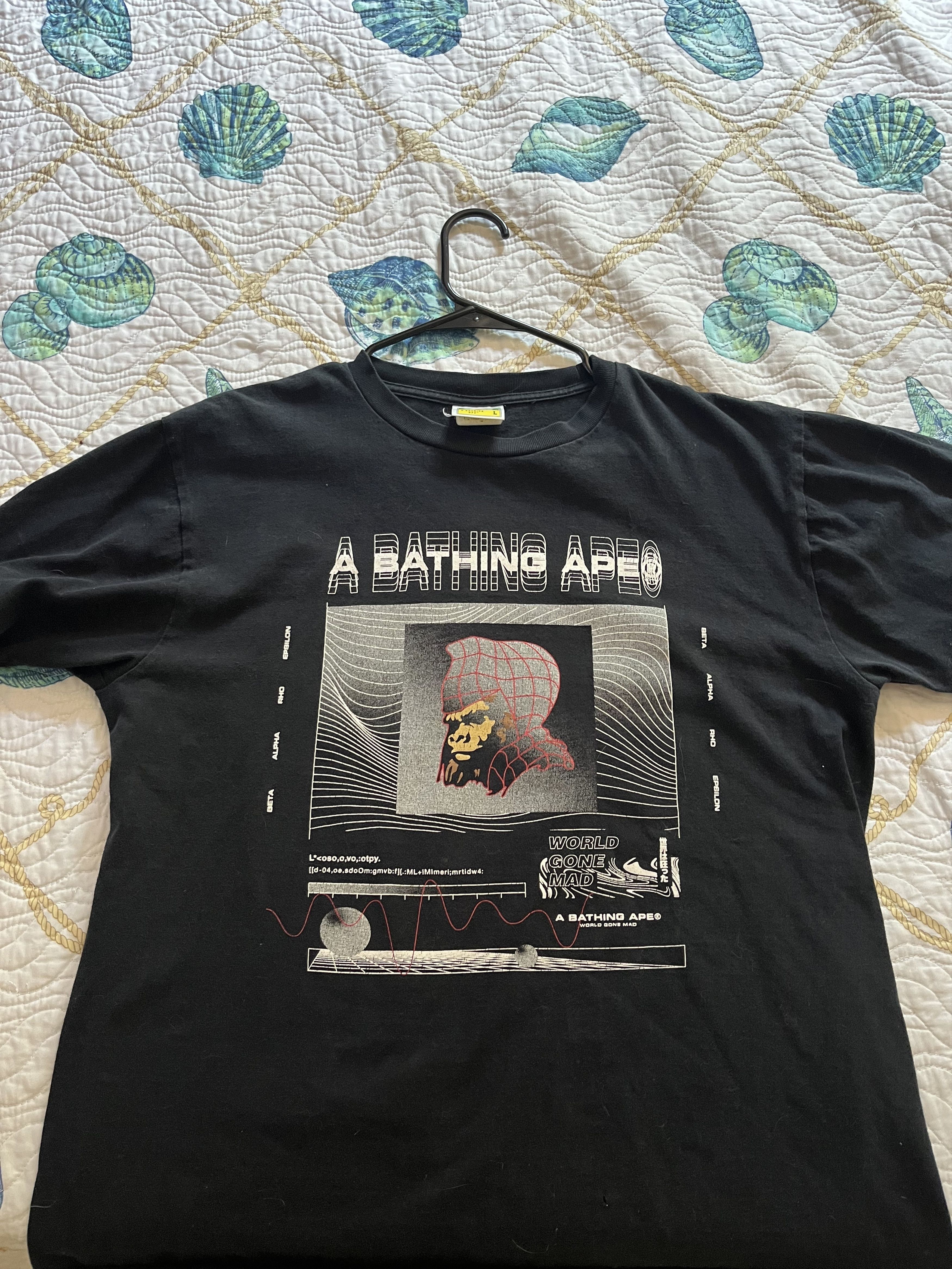 World Gone Mad Bape | Grailed