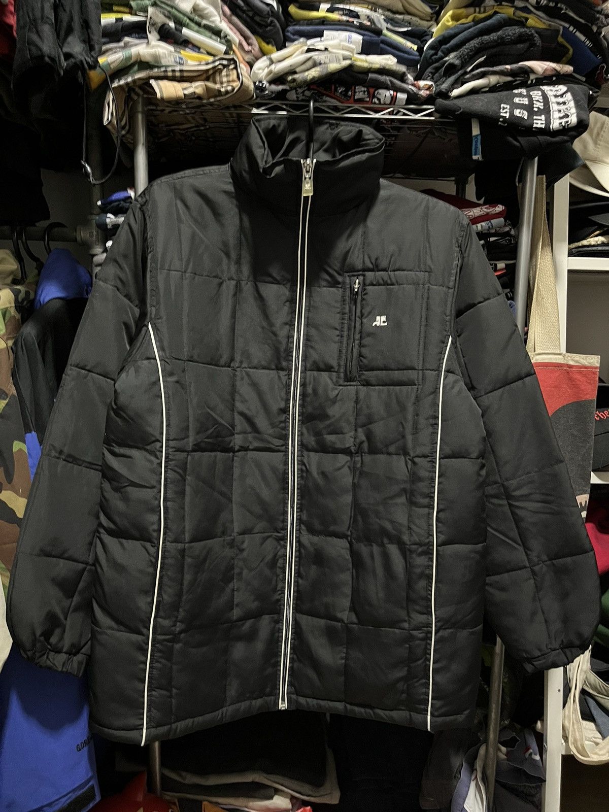 Courreges Courreges Square Puffer Jacket Logo Size US S / EU 44-46 / 1 - 1 Thumbnail