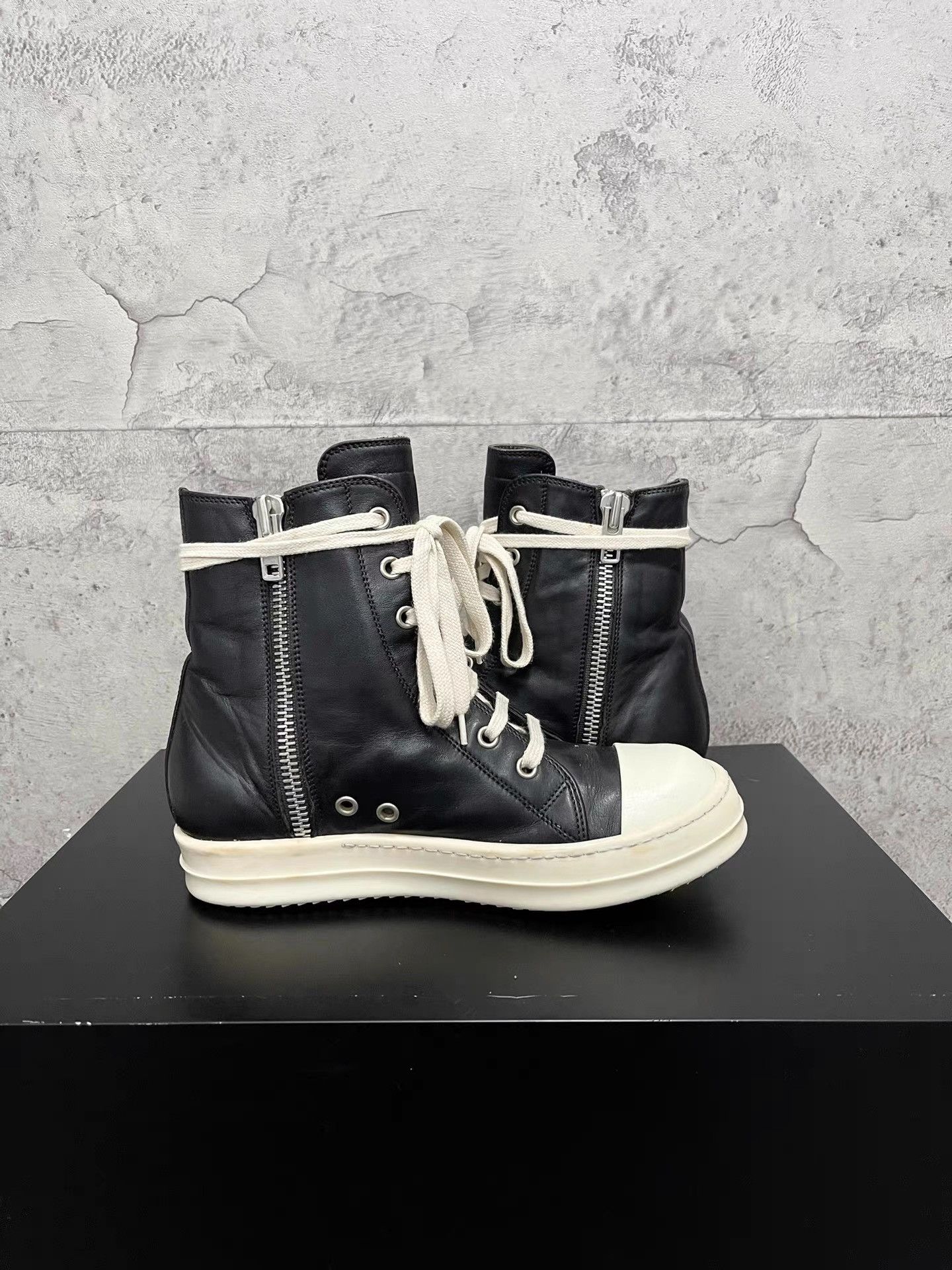 Rick Owens Rick Owens Mainline Leather Big Converse K34 Size US 6 / IT 36 - 5 Thumbnail