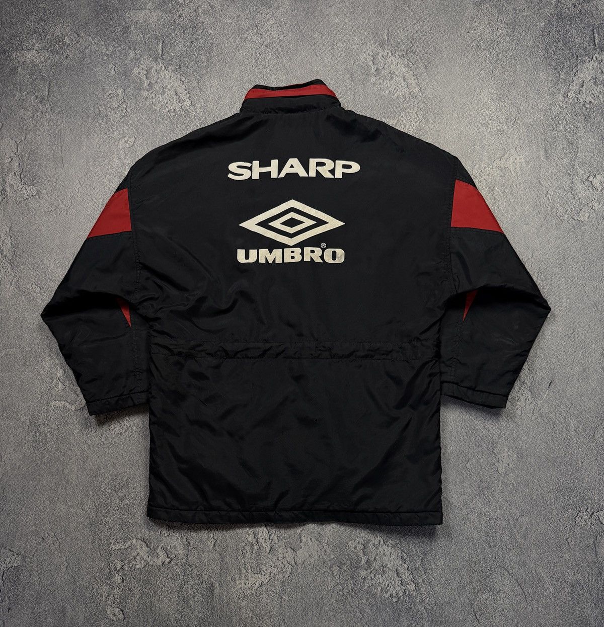 Umbro Vintage Umbro Manchester United Jacket Football soccer Size US M / EU 48-50 / 2 - 2 Thumbnail
